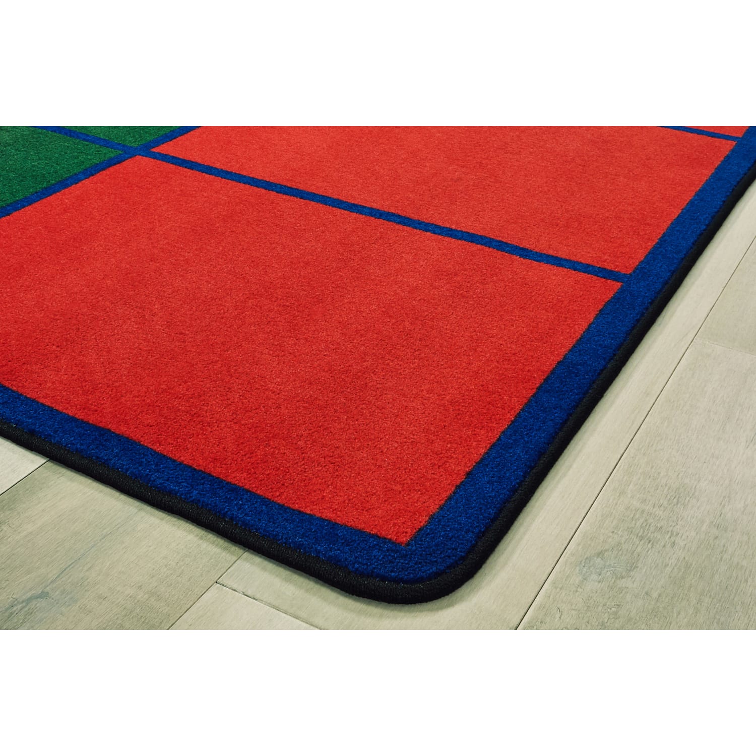 Carpets for Kids Premium Collection 30 Seats Colorful Rows Seating Rug, 8ft4in x 13ft4in, Multicolor - Image 3