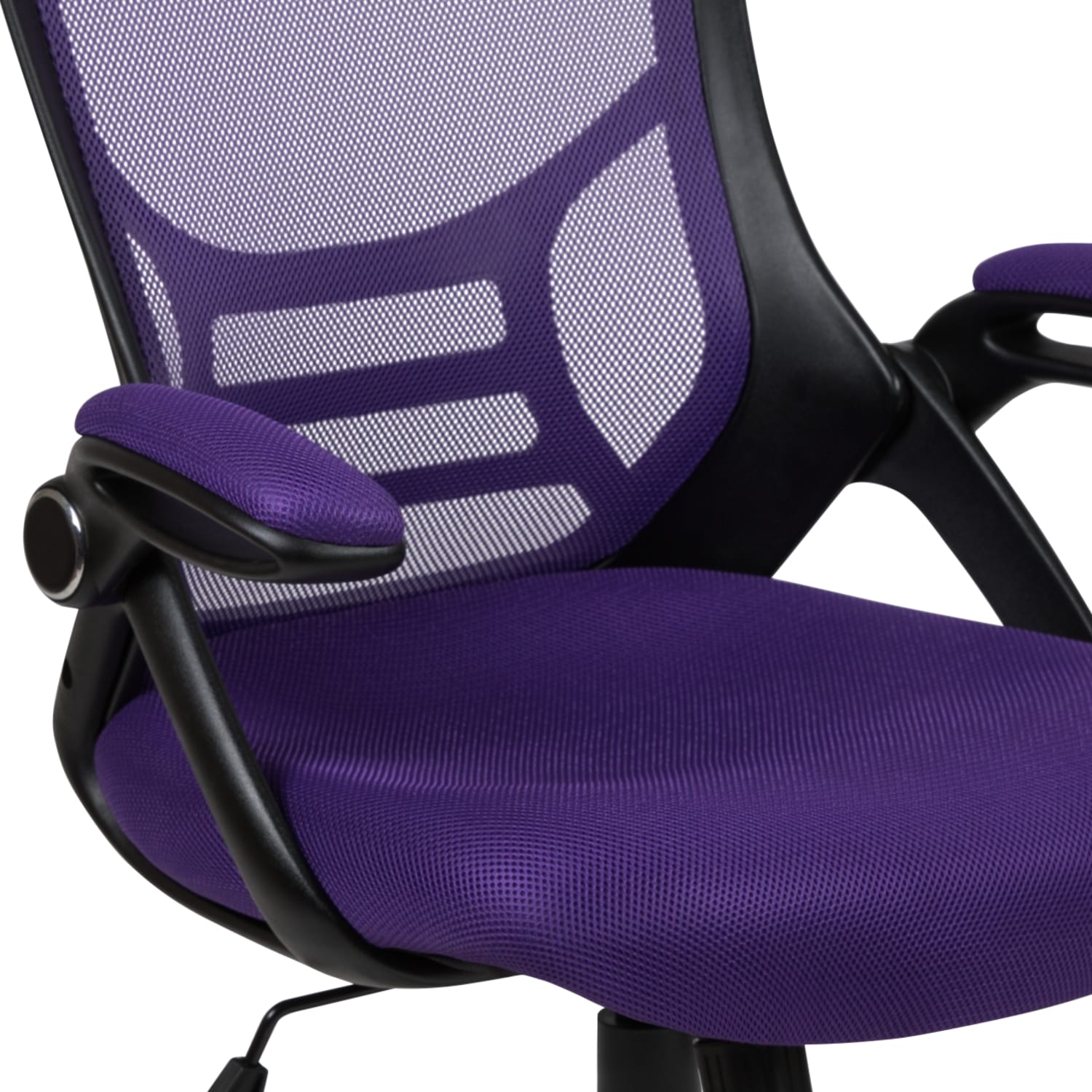 Flash Furniture Ergonomic Mesh High-Back Office Chair, Purple - Image 10