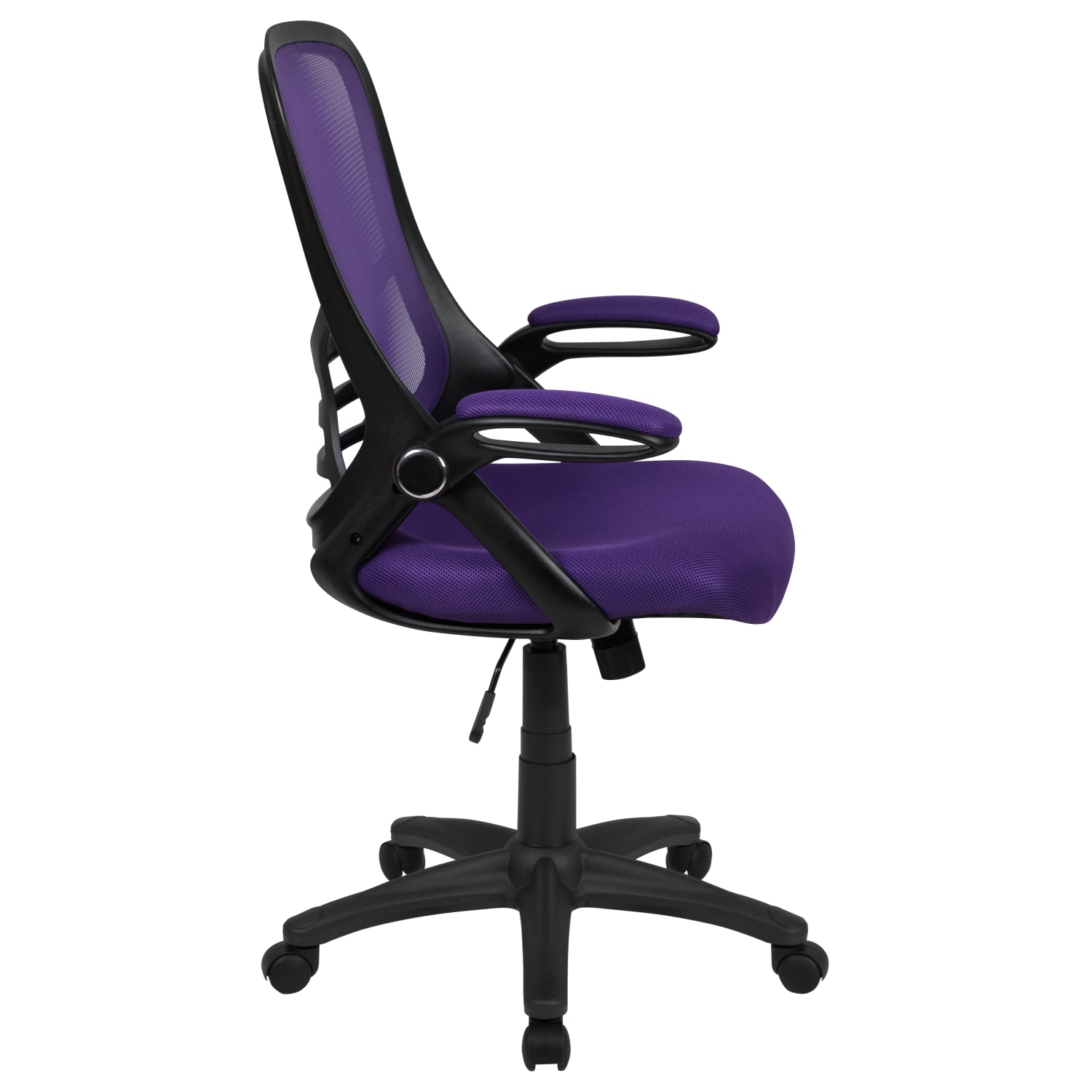 Flash Furniture Ergonomic Mesh High-Back Office Chair, Purple - Image 11