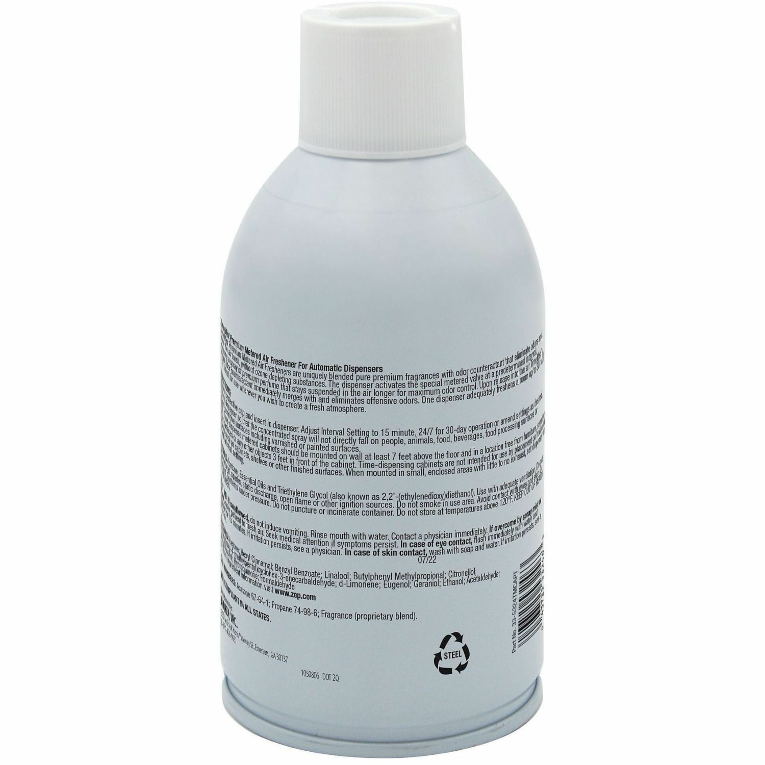 TimeMist Metered Aerosol Fragrance, 6.6 Oz., Caribbean Waters - Image 4