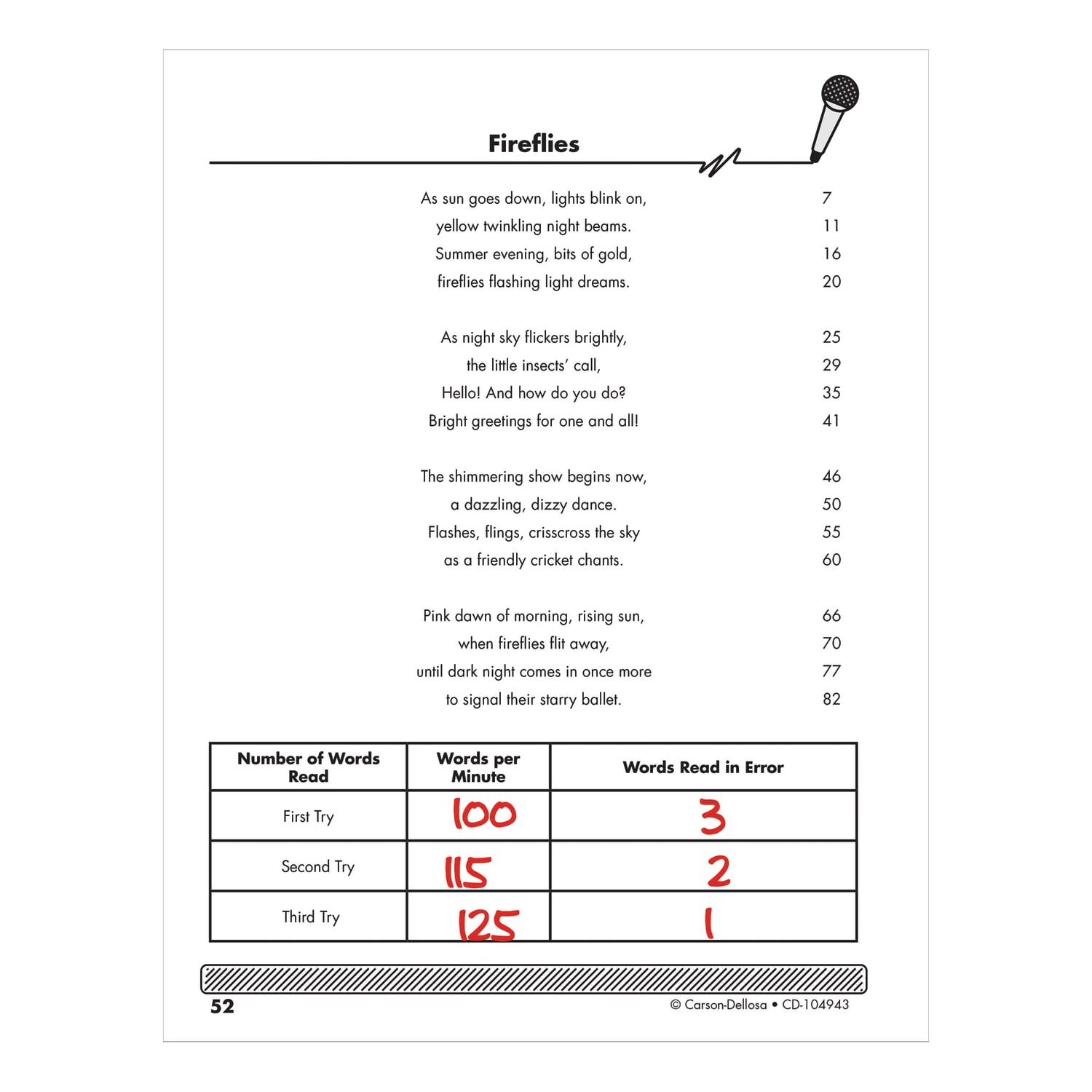 Carson-Dellosa Instant Assessments For Data Tracking Language Arts Resource Book, Grade 3 - Image 6
