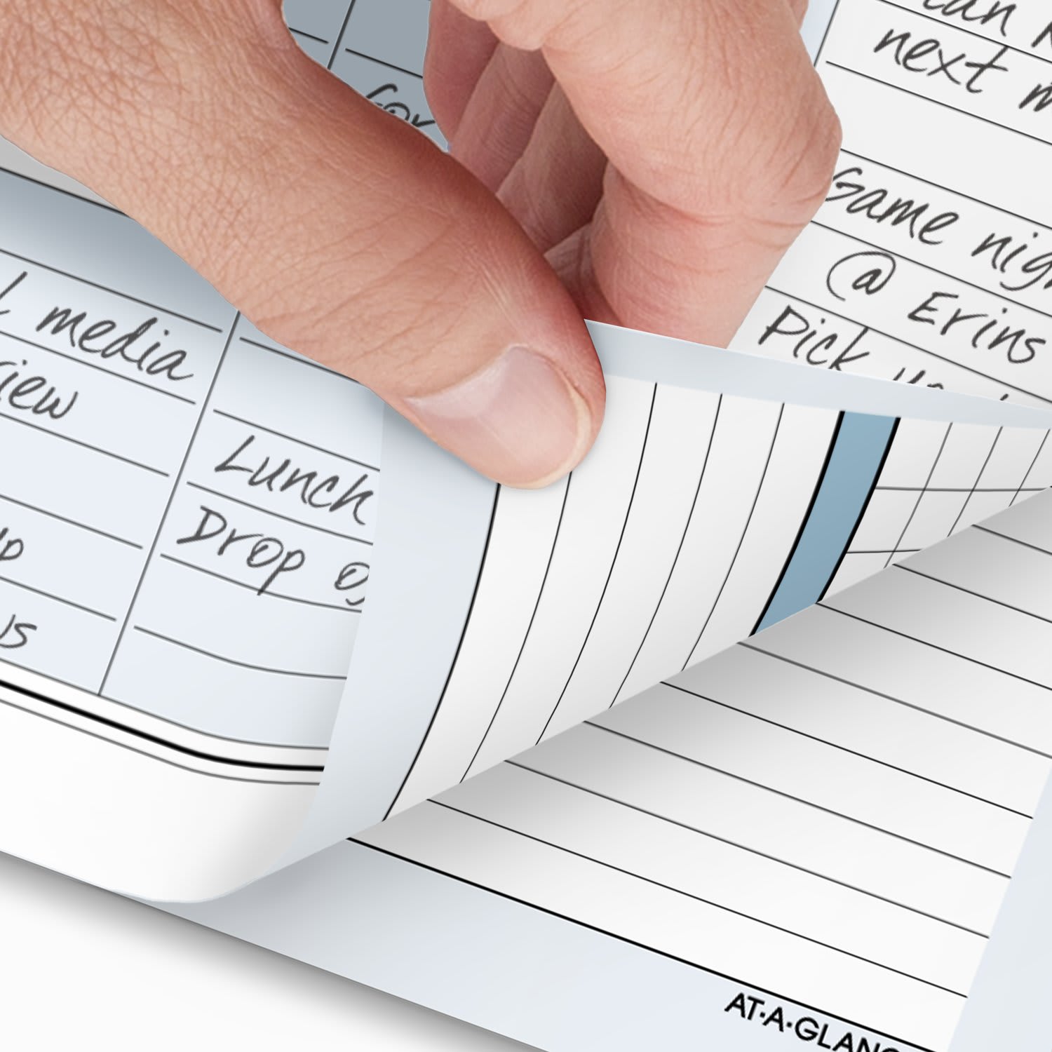 AT-A-GLANCE 2026 Zenscapes Daily Monthly Planner Two Page Per Day Refill, Loose-Leaf, Desk Size, 5 1/2in x 8 1/2in - Image 5
