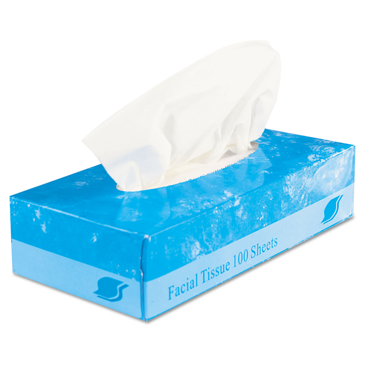 GEN Boxed Facial Tissue, 2-Ply, White, 100 Sheets/Box, 30 Boxes/Carton - Image 5
