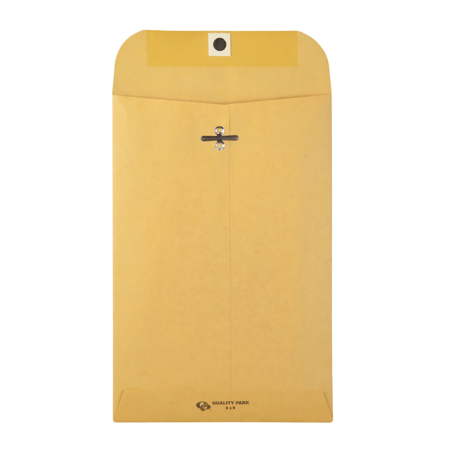 Quality Park 6in x 9in Envelopes, Clasp Closure, Brown, Box Of 500