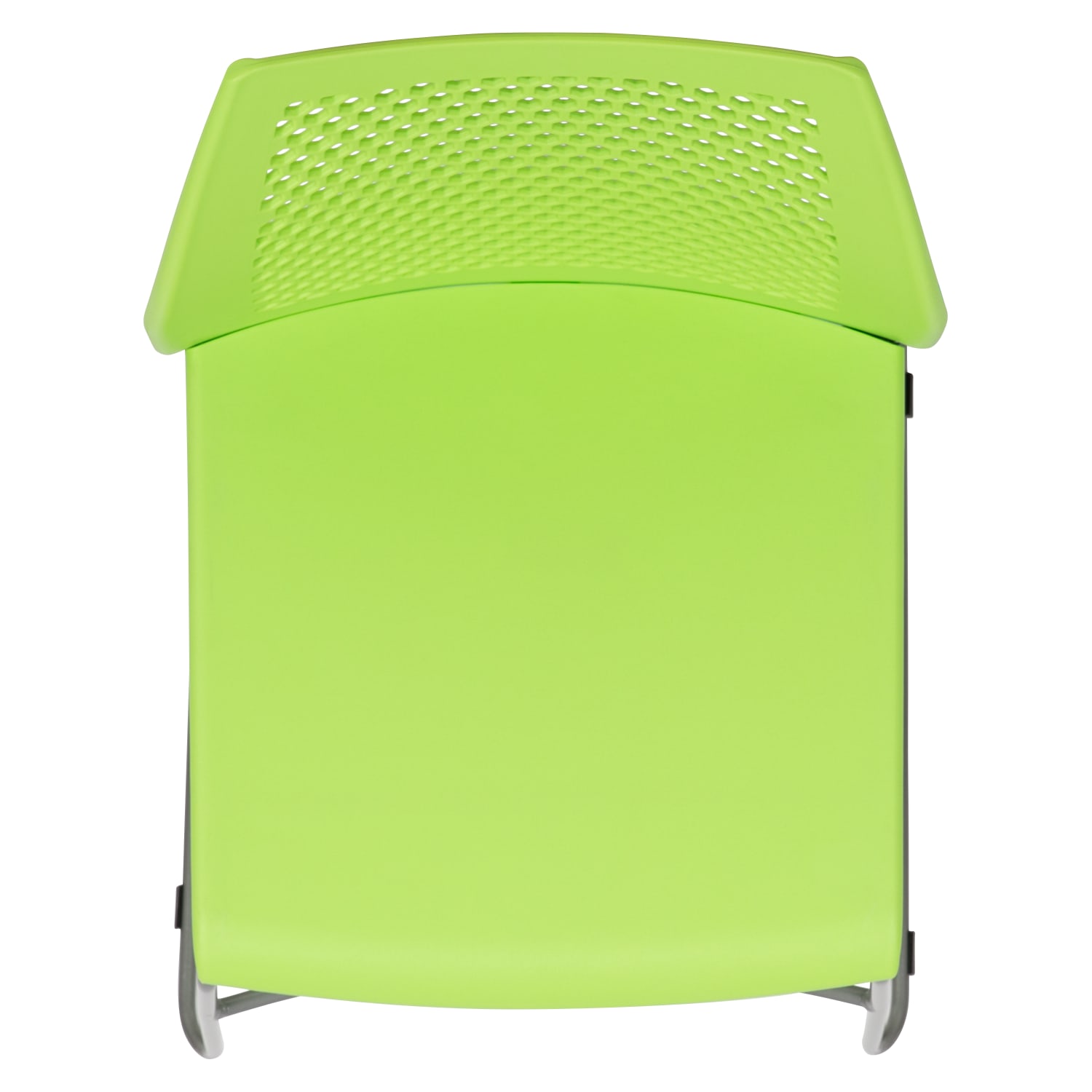 Flash Furniture HERCULES Series Sled-Base Stack Chair With Air-Vent Back, Green - Image 12