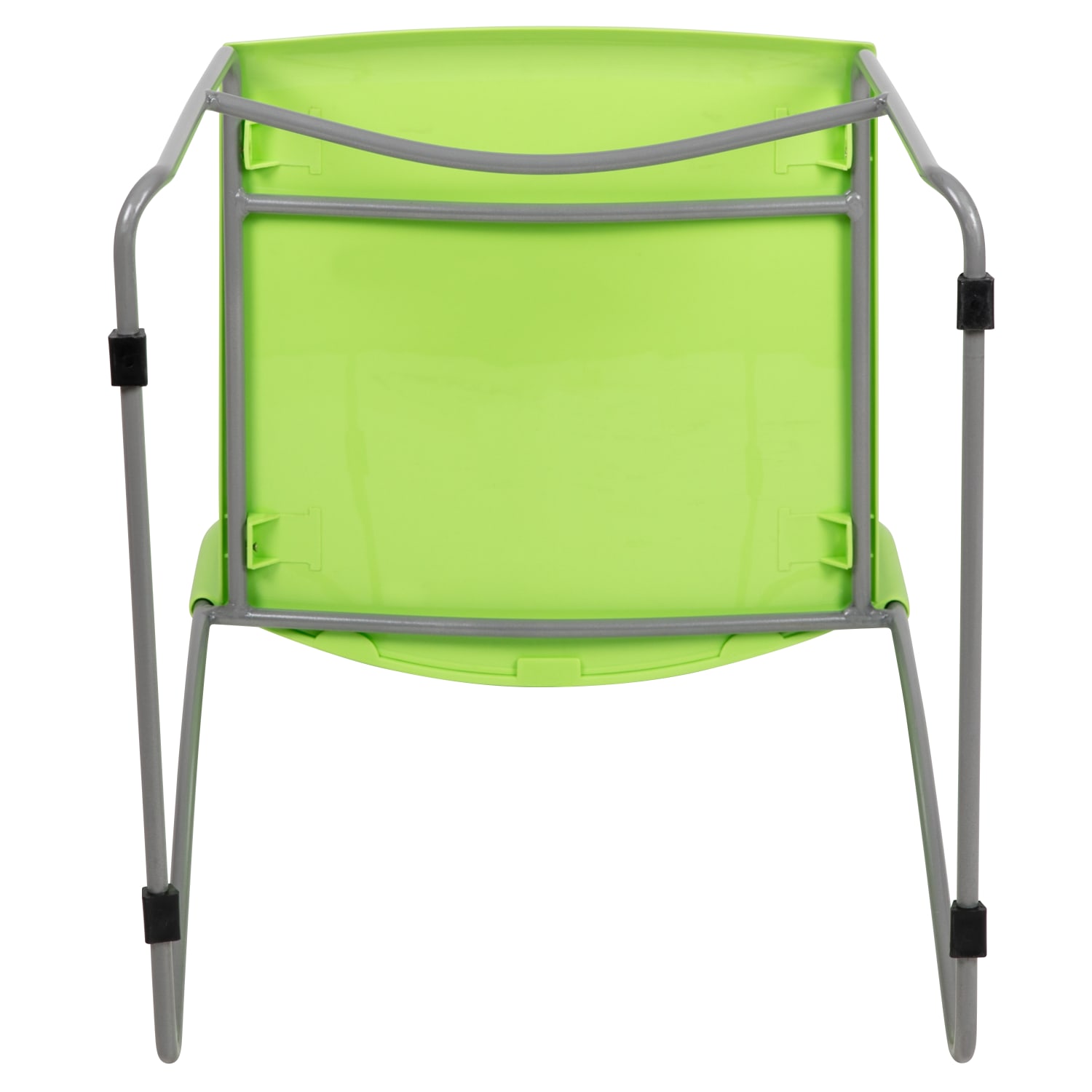 Flash Furniture HERCULES Series Sled-Base Stack Chair With Air-Vent Back, Green - Image 13