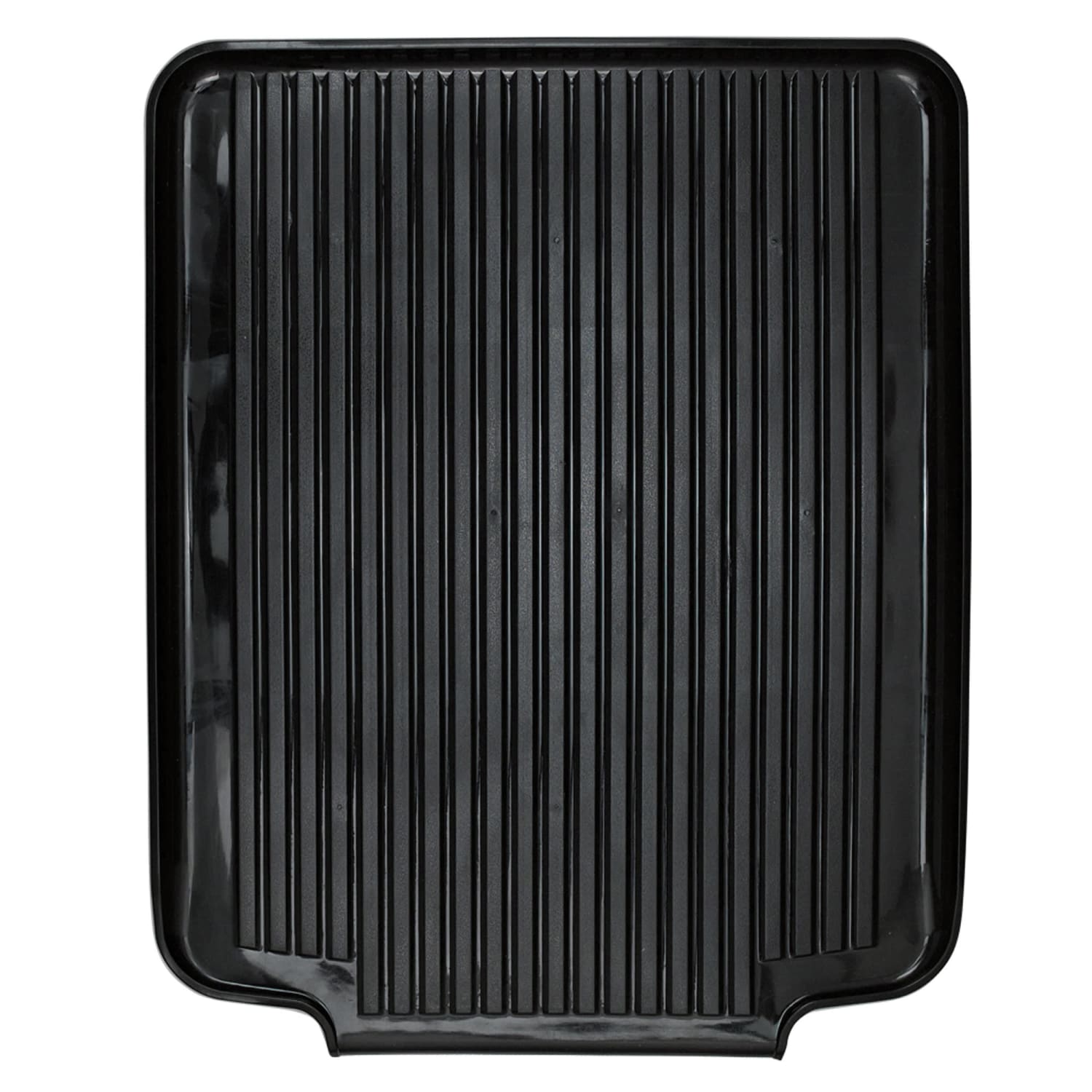 Better Houseware Dish Drain Board, 1-1/4inH x 15-1/2inW x 19-1/2inD, Black