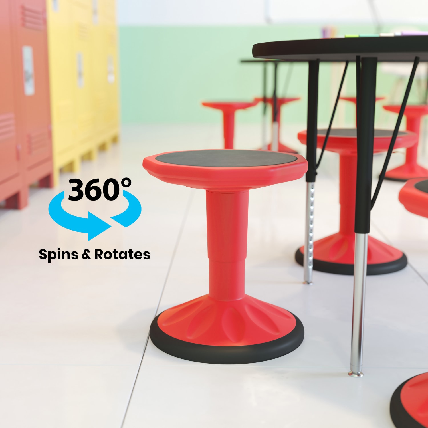 Flash Furniture Carter Adjustable Height Kids Flexible Active Stool Red PopularChairscom Flash Furniture Carter Adjustable Height Kids Flexible Active Stool Red PopularChairscom