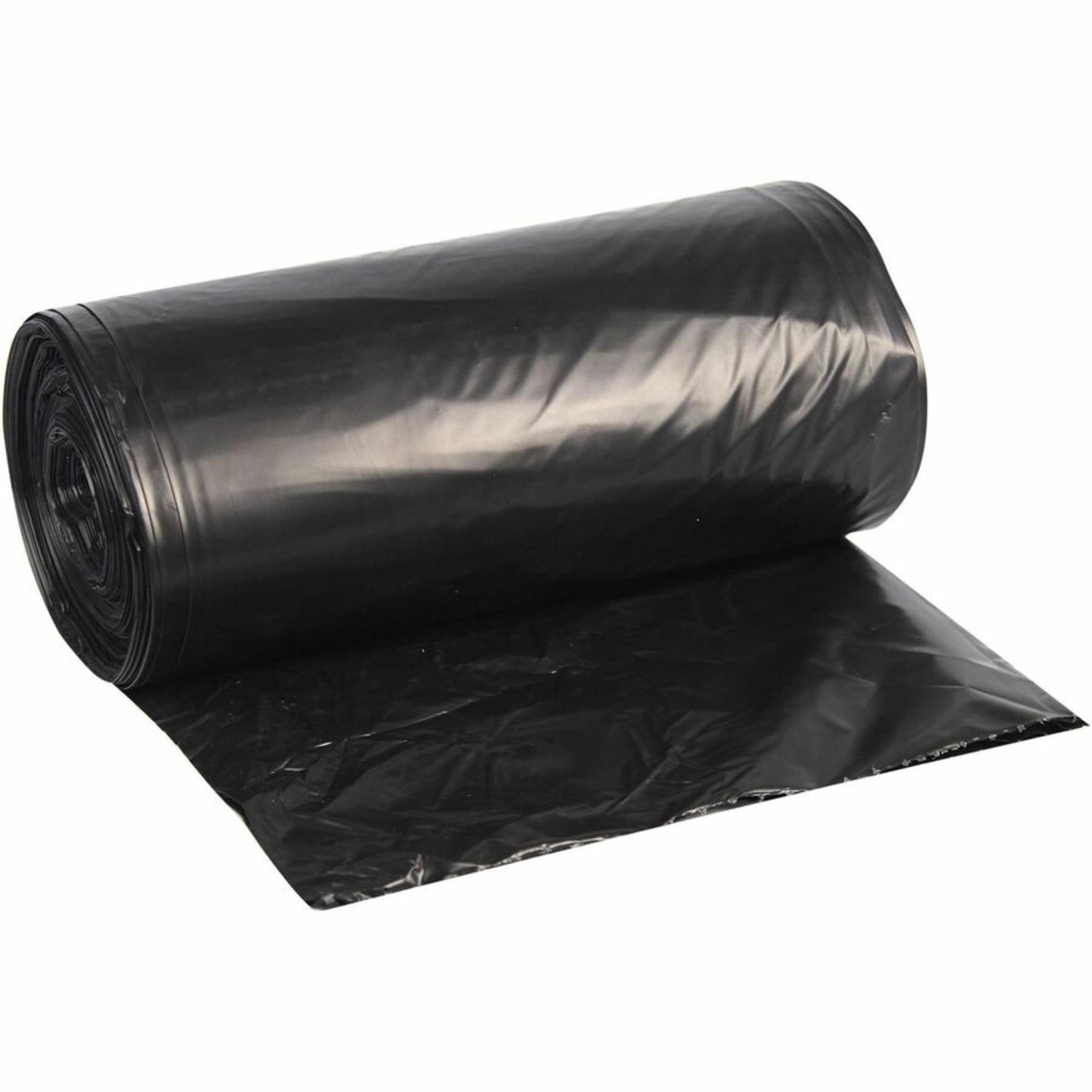Heritage Accufit Can Liners, 44 Gallon, 0.9 Mil, Black, Box Of 50 - Image 4
