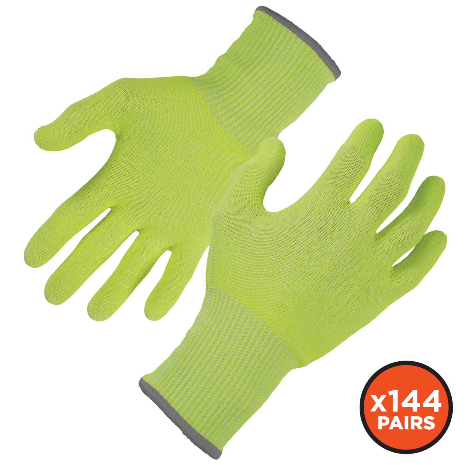 Ergodyne ProFlex 7040 Polyethylene Food Grade Gloves, Medium, Lime, Case Of 144 Pairs - Image 3