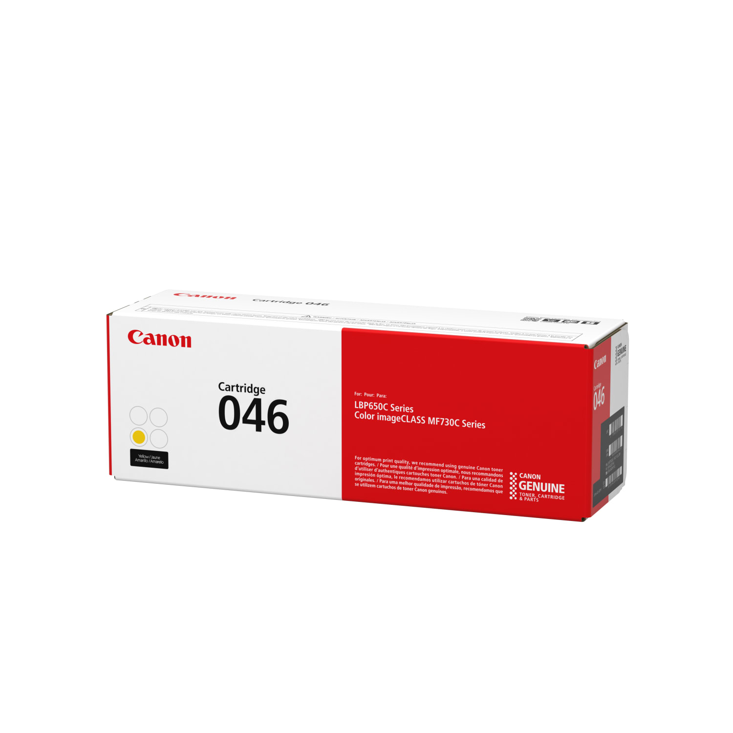 Canon 046 Yellow Toner Cartridge, 1247C001 - Image 3