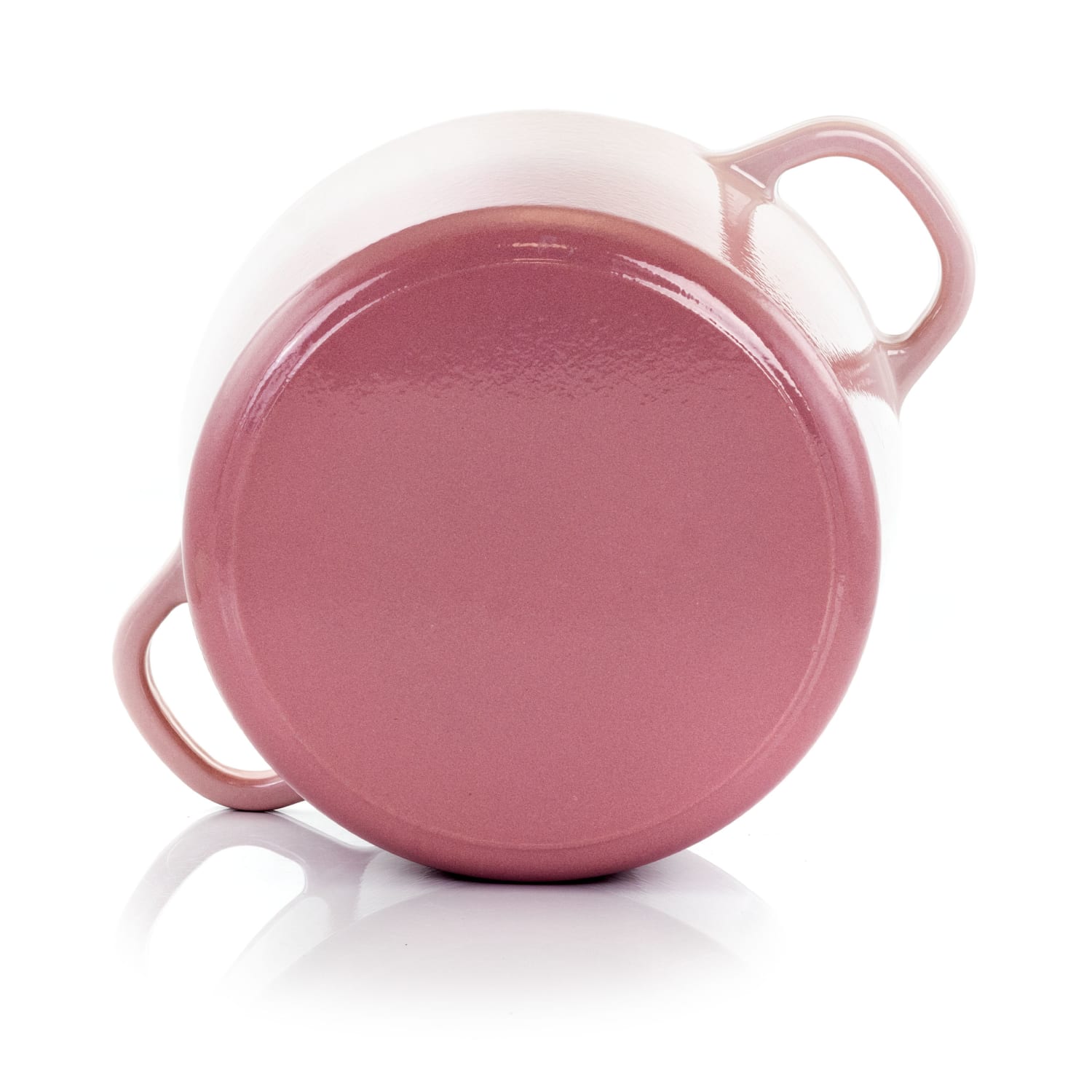 Crock-Pot Artisan 2-Piece Enameled Cast Iron Dutch Oven, 5 Quarts, Blush Pink - Image 6