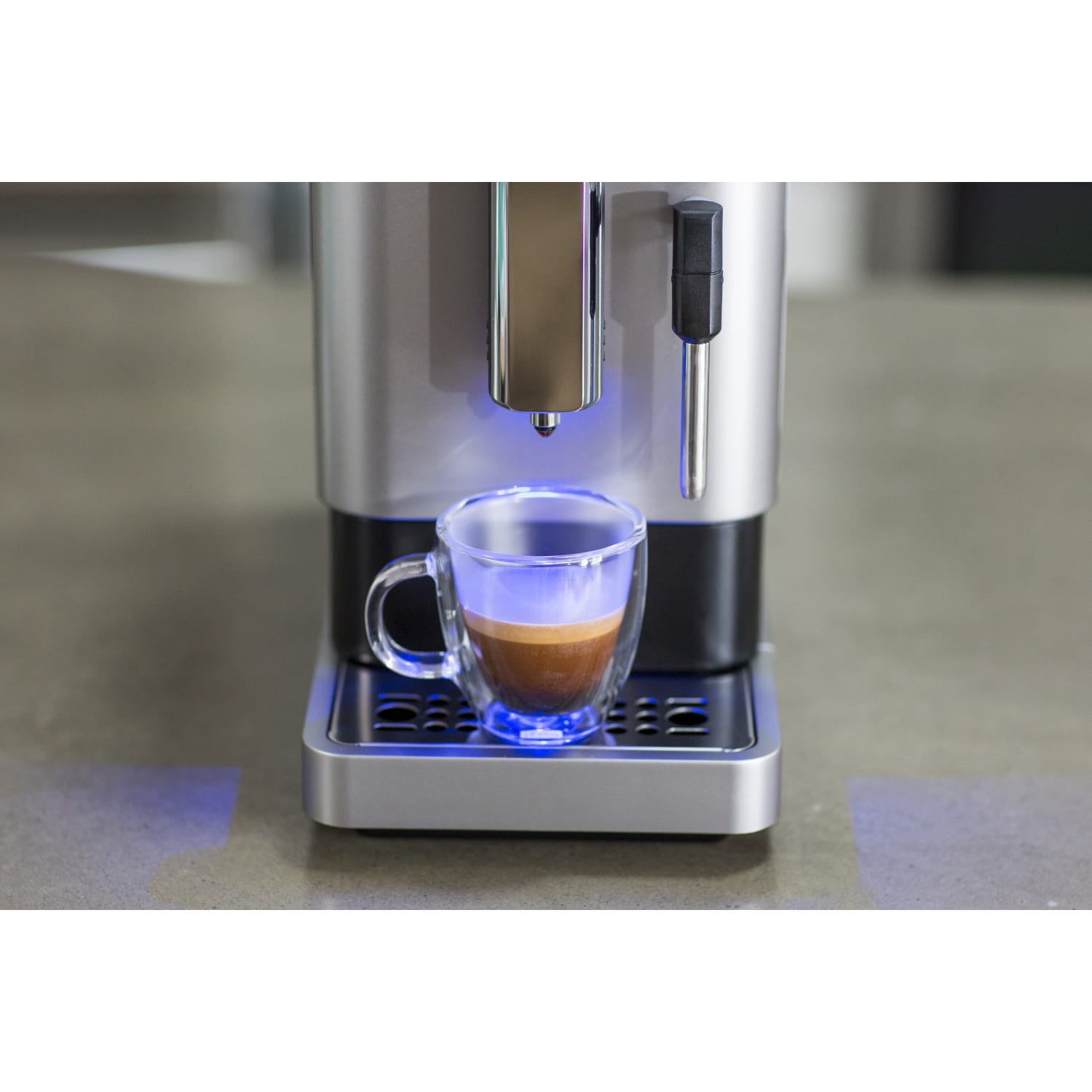 Espressione Concierge 2-Cup Fully Automatic Bean-To-Cup Espresso Machine, Silver - Image 6