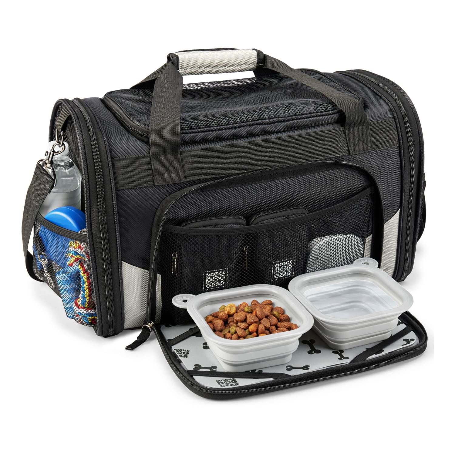 Mobile Dog Gear Pet Carrier Plus For Small Dogs, Black - Image 3
