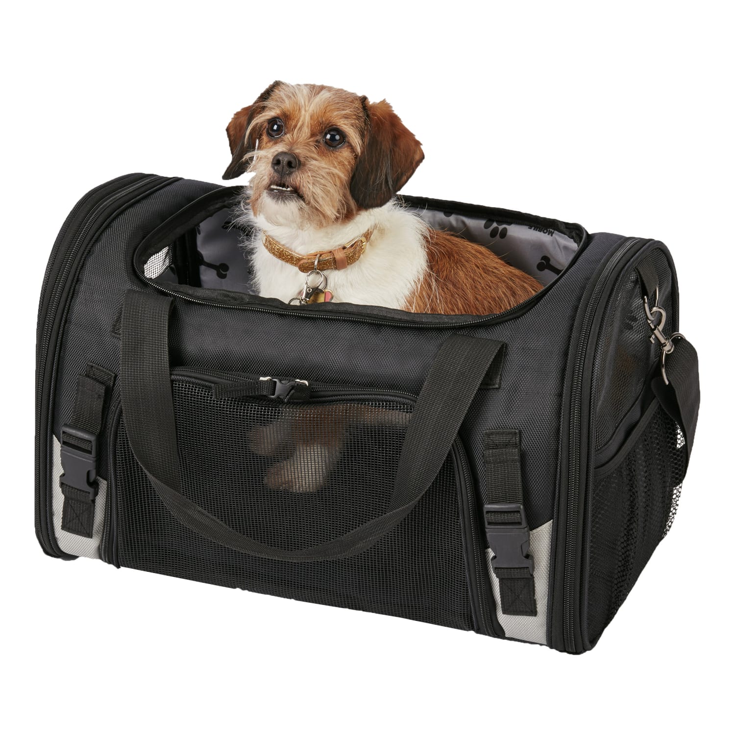 Mobile Dog Gear Pet Carrier Plus For Small Dogs, Black - Image 4
