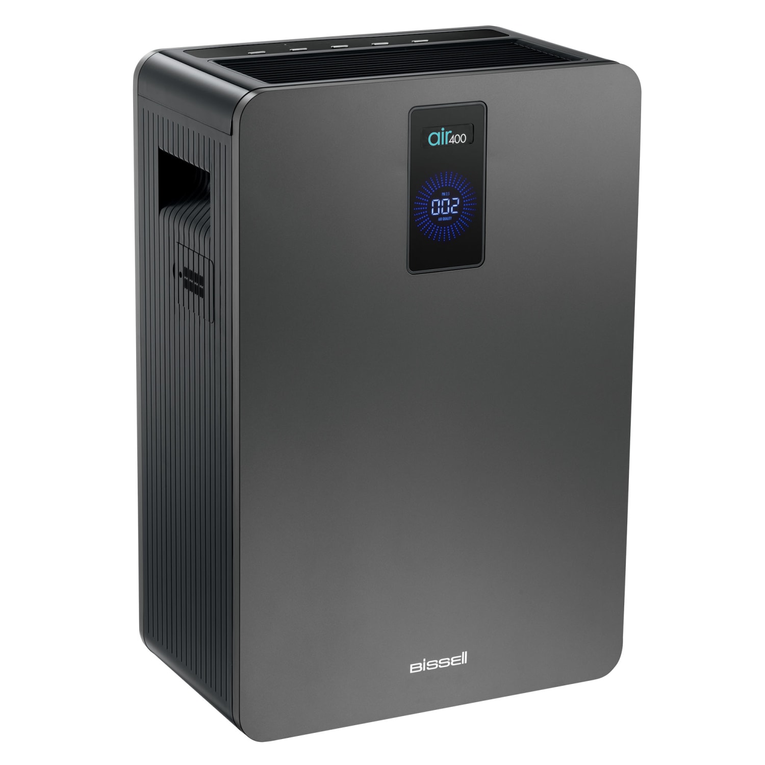 Bissell Air400 Tower Air Purifier, 485.5 Sq. Ft. Coverage, 24-3/8in x 16-3/16in, Black - Image 3