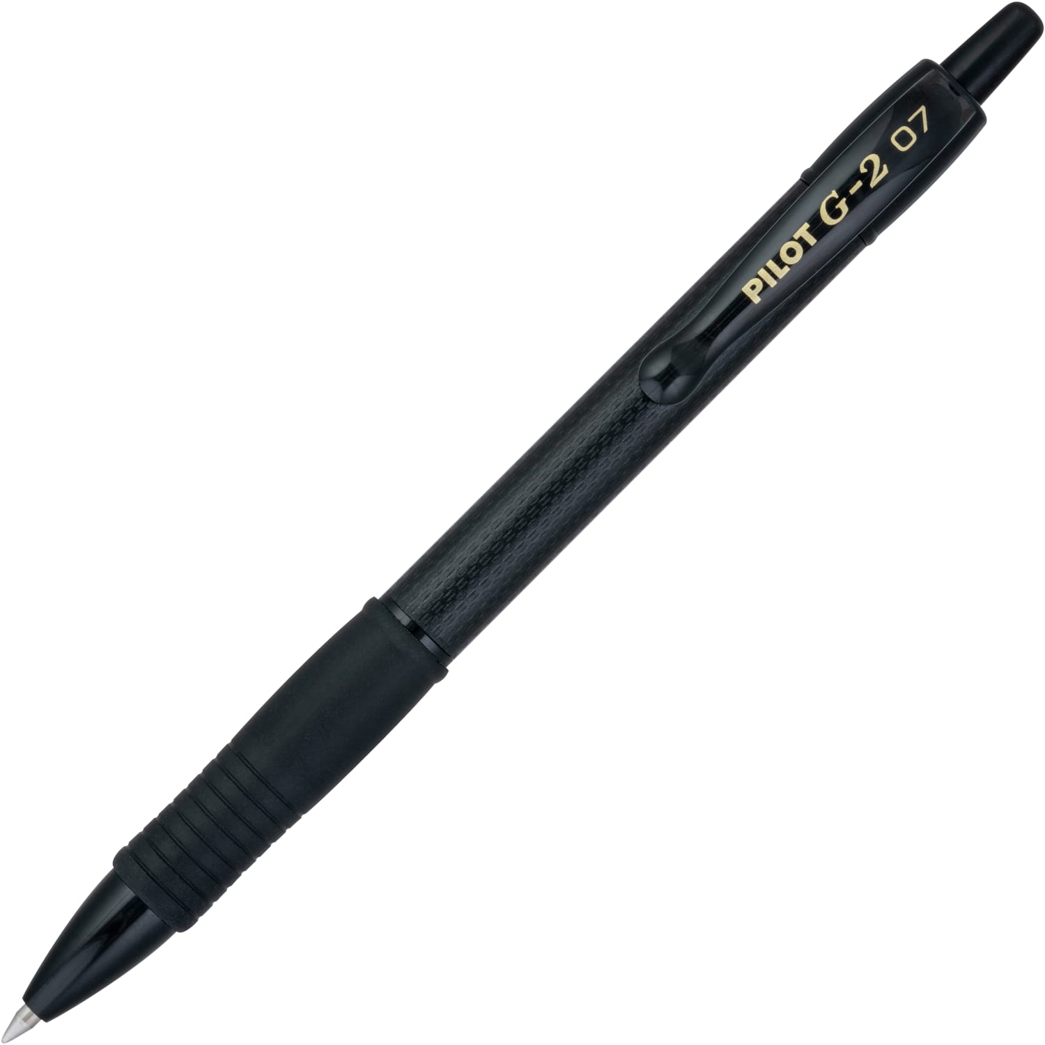 Pilot G2 Edge Gel Pens, Fine Point, 0.7mm, Black Barrel, Black Ink, Pack Of 36 Pens - Image 3