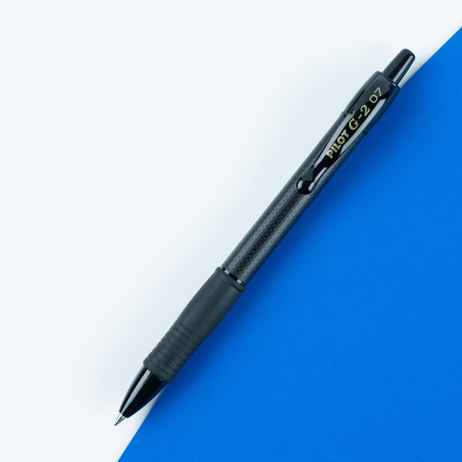 Pilot G2 Edge Gel Pens, Fine Point, 0.7mm, Black Barrel, Black Ink, Pack Of 36 Pens - Image 6