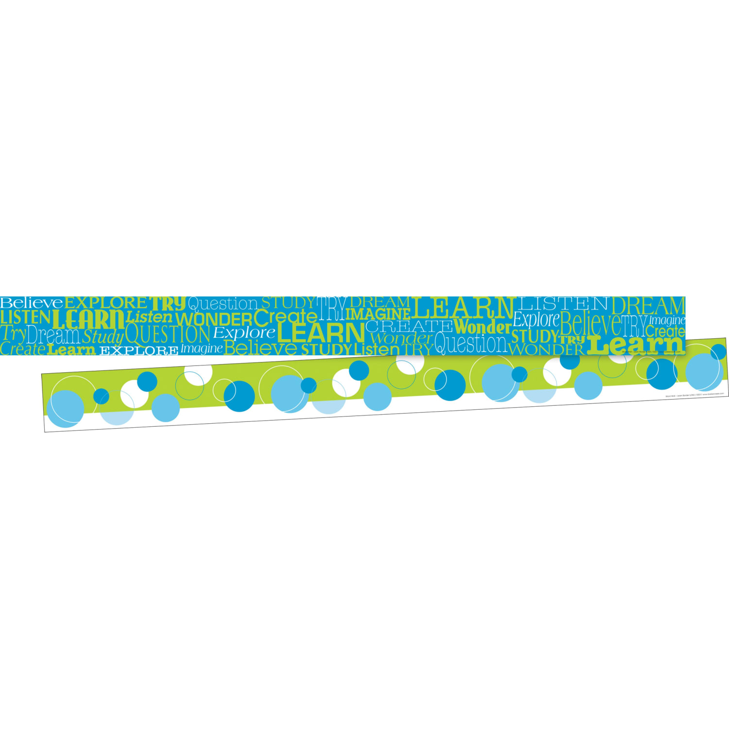 Barker Creek Double-Sided Borders, 3in x 35in, Learning, 12 Strips Per Pack, Set Of 3 Packs - Image 3