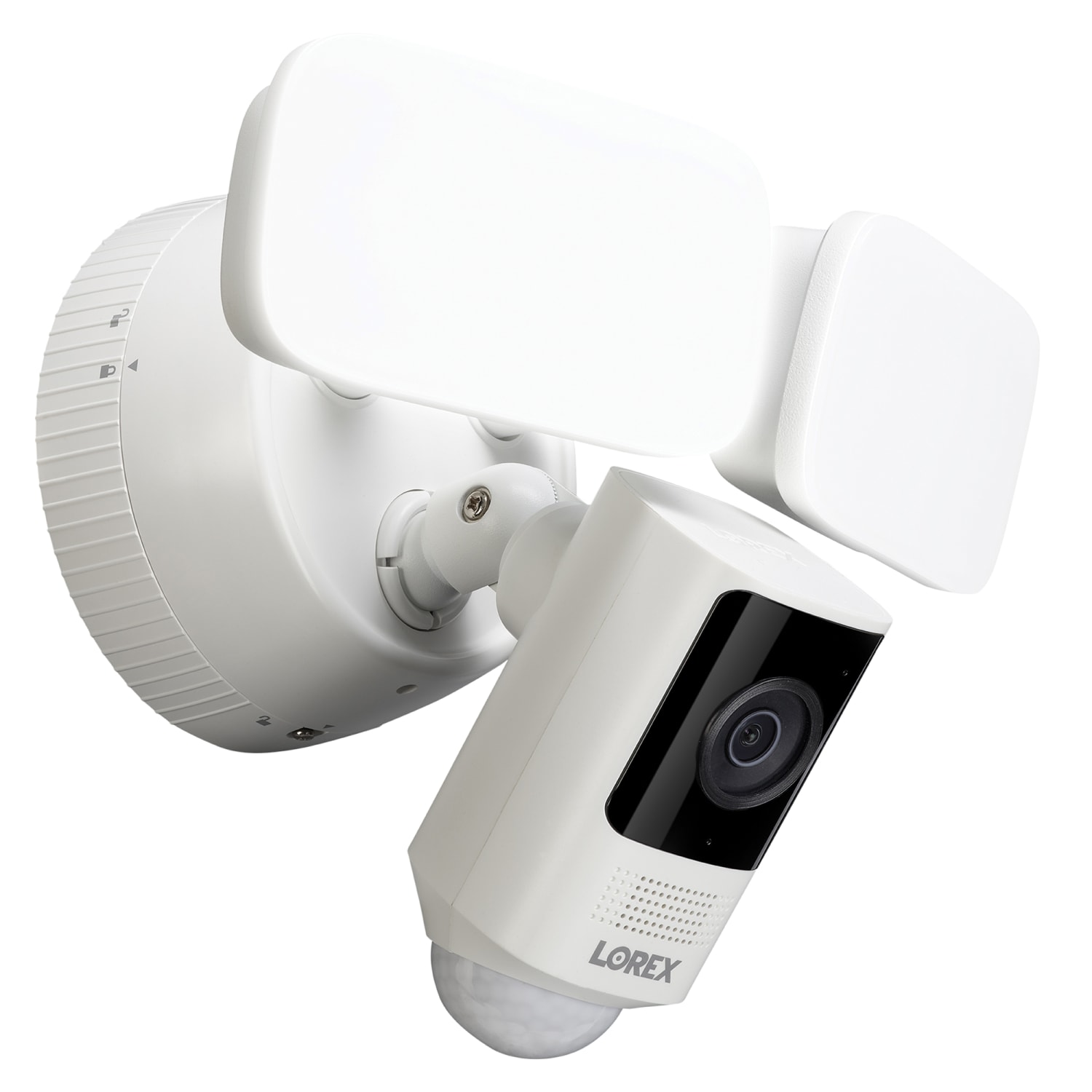 Lorex Wi-Fi 2K 4.0-Megapixel Wired Floodlight Security Camera, White - Image 4