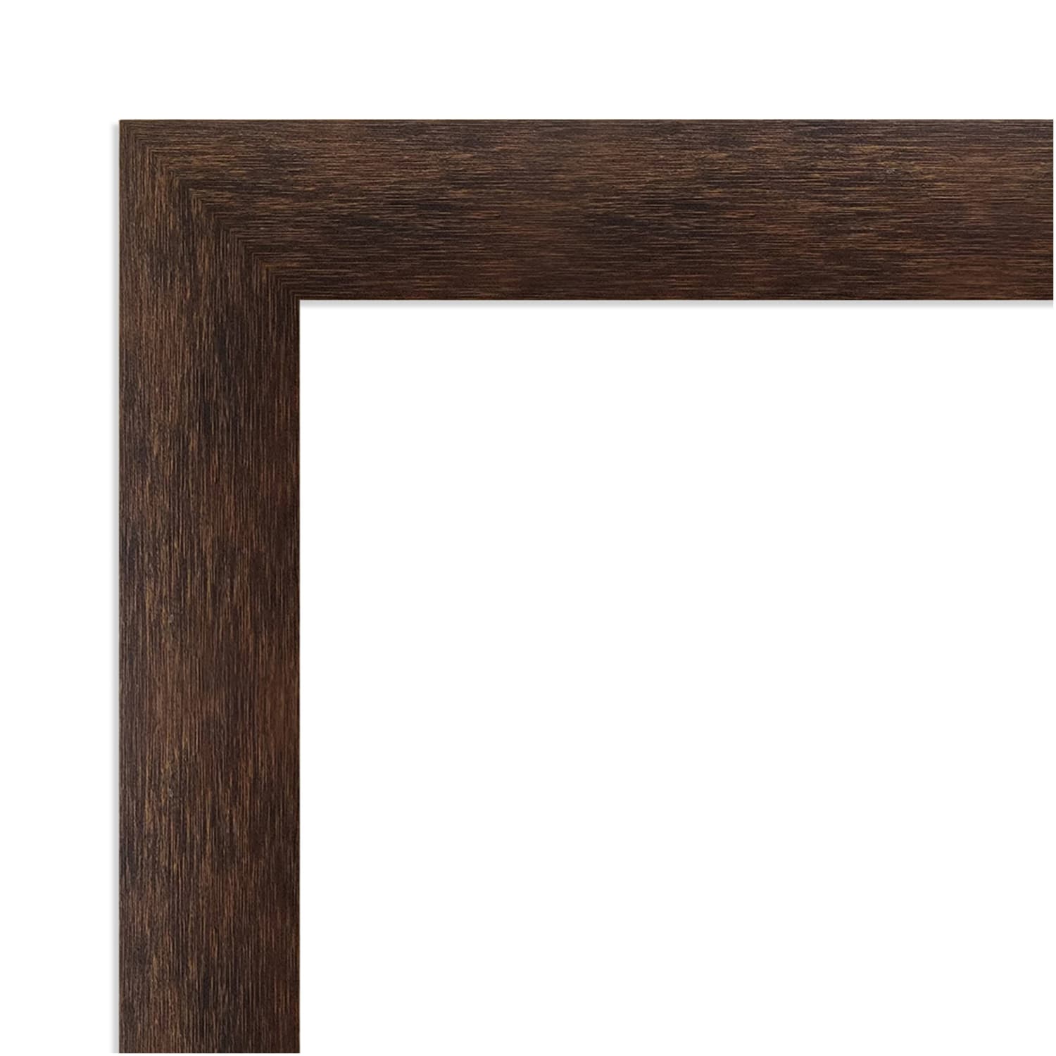 Amanti Art Narrow Wood Picture Frame, Opening Size 16in x 20in, 19in x 23in, Warm Walnut - Image 4