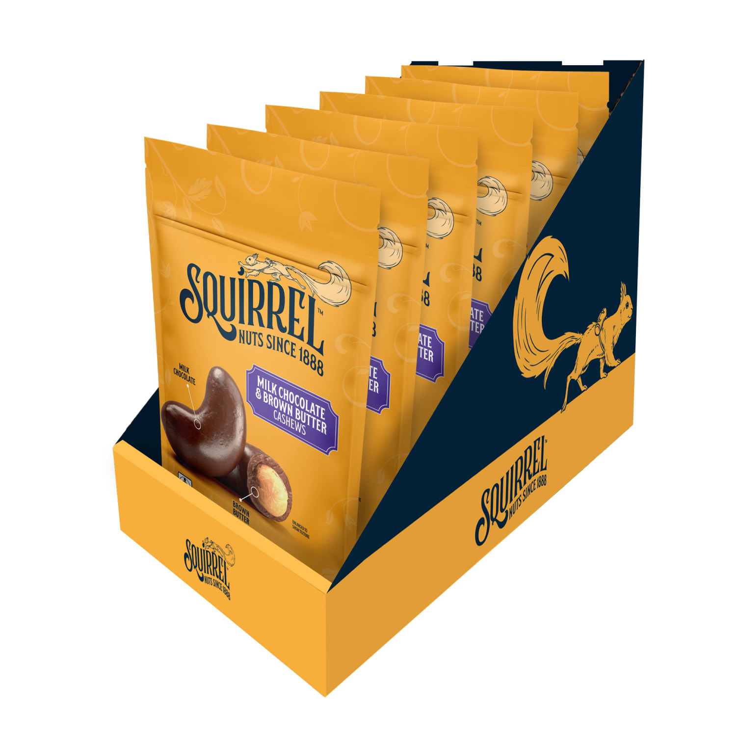 Squirrel Brands Dark Chocolate Coconut Almonds, 3.5 Oz, Total Qty 6 - Image 3