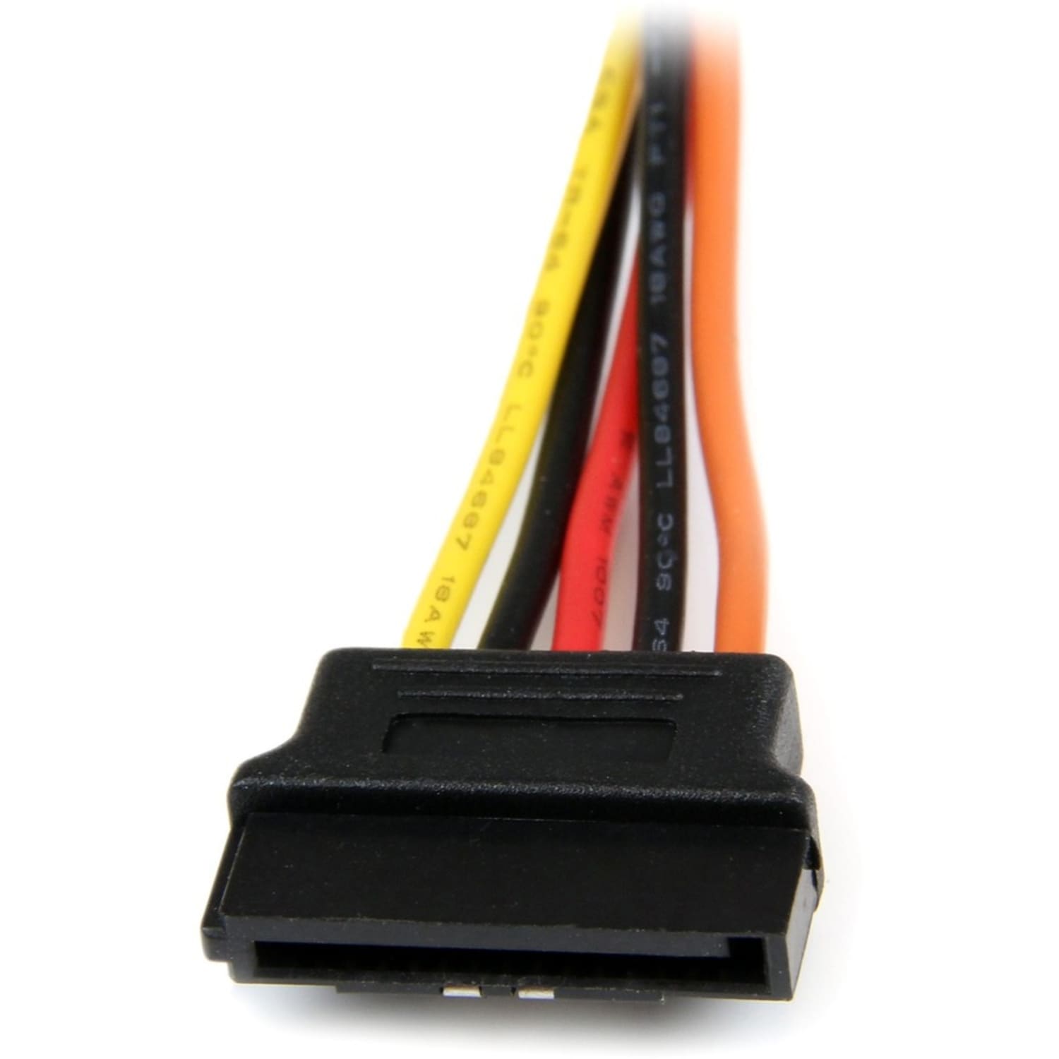 StarTech.com 6in Latching SATA Power Y Splitter Cable Adapter - M/F - Add an extra SATA power outlet to your PC Power Supply - sata power splitter - sata power y adapter - sata power cable splitter -sata power y cable - Image 6