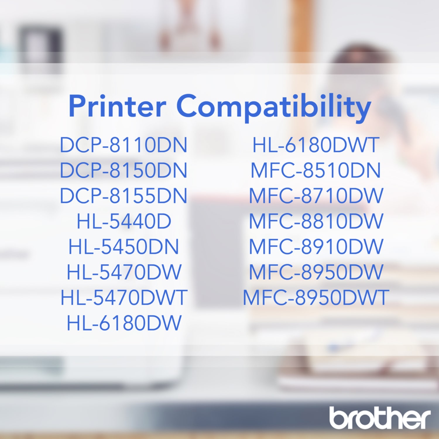Brother TN-750 Black High Yield Toner Cartridges, Pack Of 2, TN750BBK - Image 3