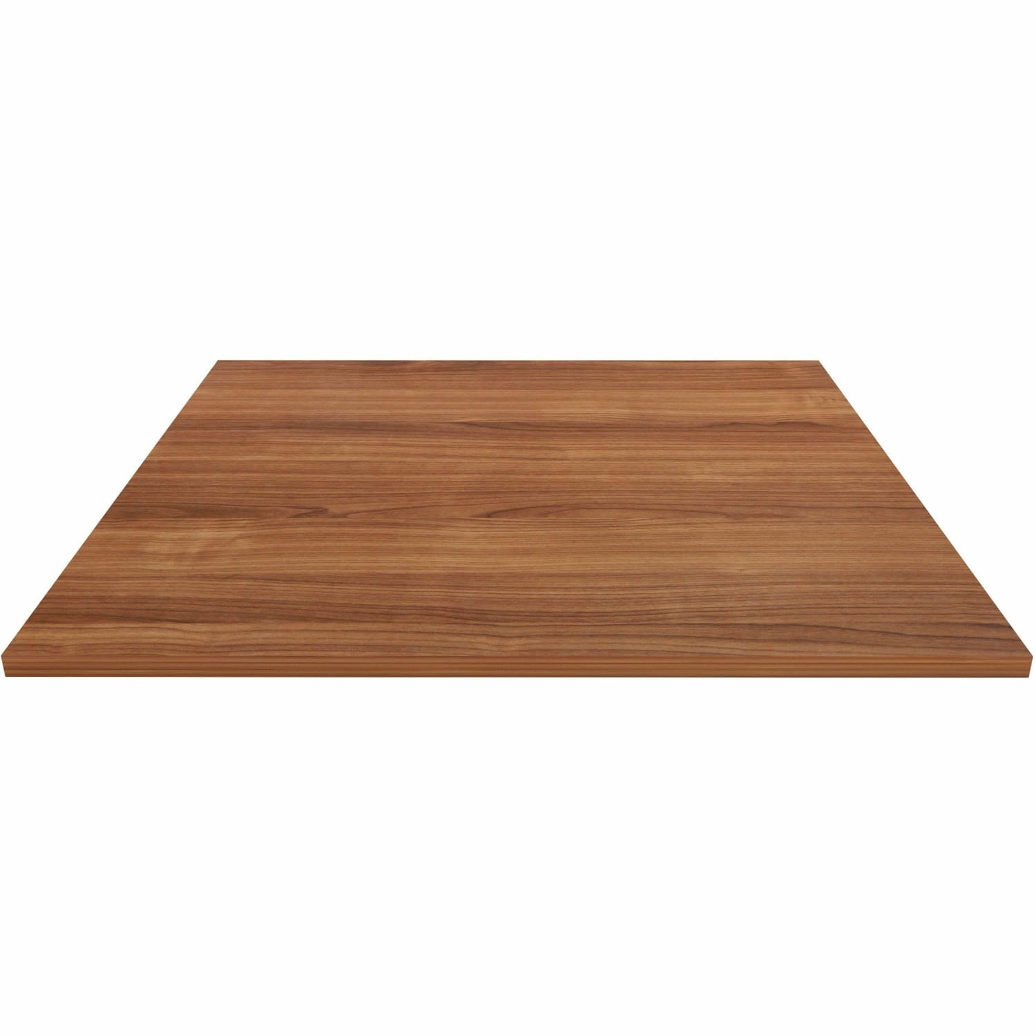 Lorell Hospitality/Conference Tabletop, 42inW x 42inL, Walnut, 69962