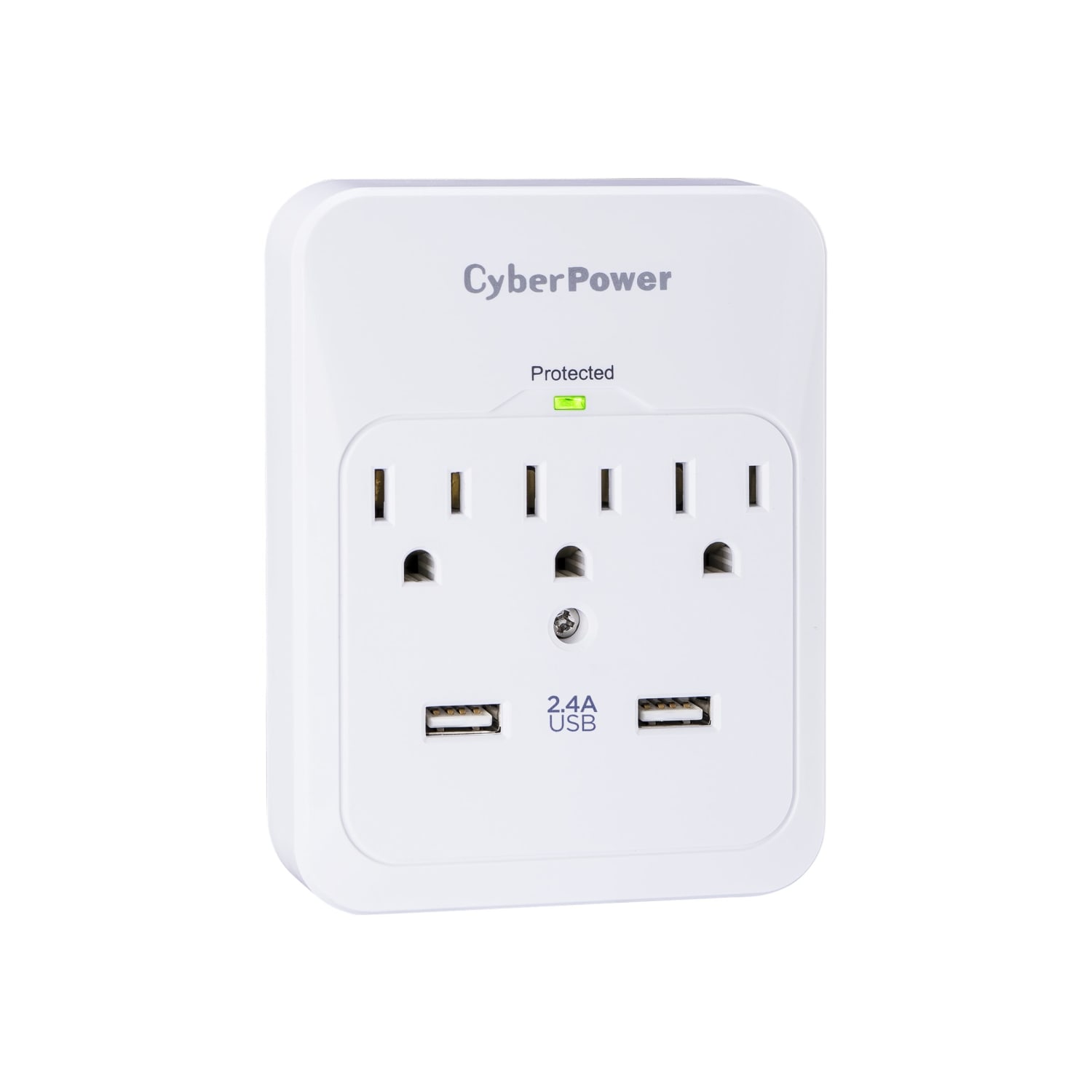 CyberPower Professional Series CSP300WUR1 - Surge protector - AC 125 V - output connectors: 3 - Image 4
