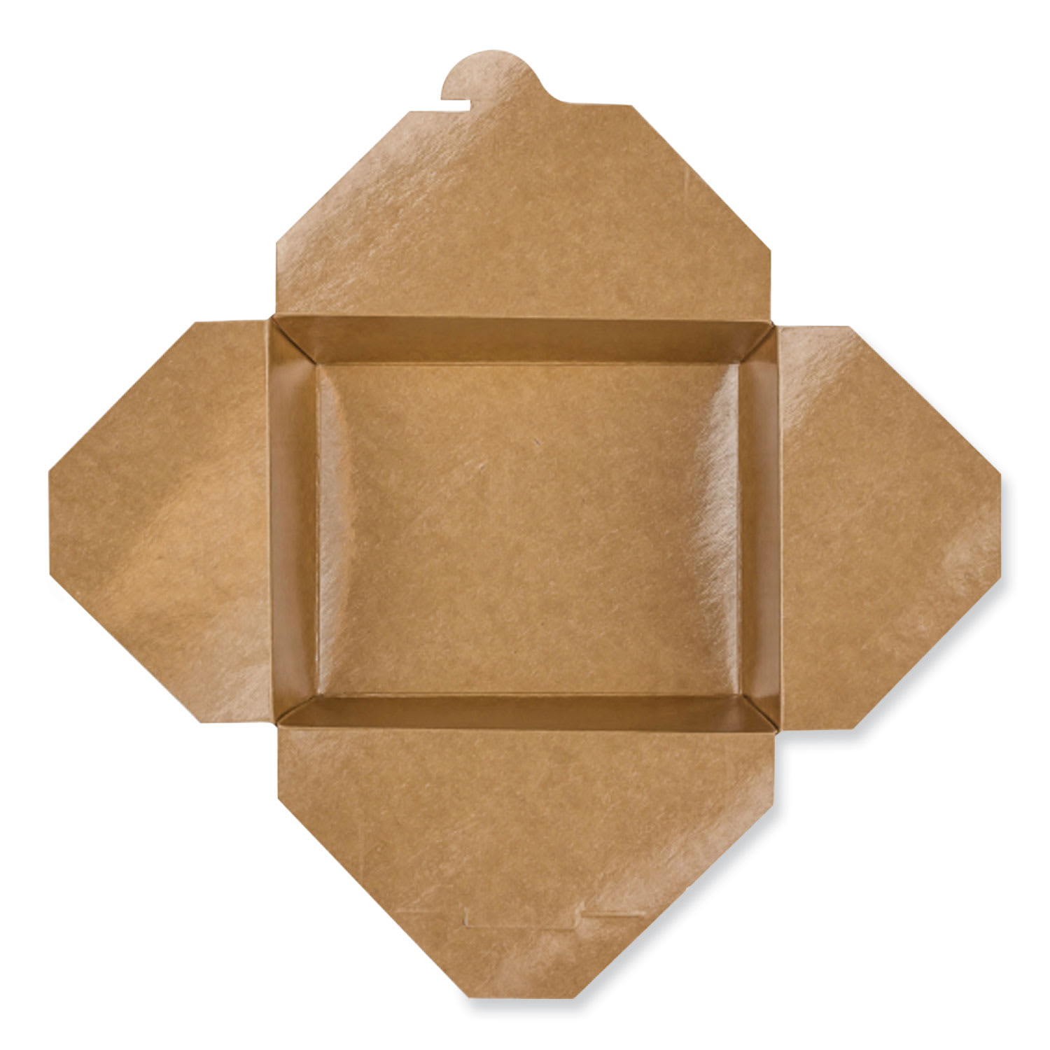 GEN Reclosable Paper Kraft Take-Out Boxes, 54 Oz 1-13/16inH x 8-9/16inW x 6-5/16inD, Brown, Pack Of 200 Boxes - Image 3