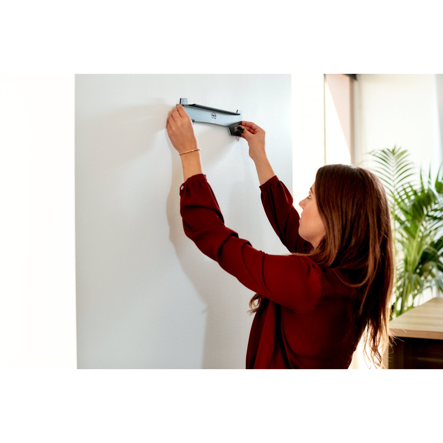 Post-it Wall Easel, Portable, 3in x 15in, Black, Pack Of 2 - Image 5