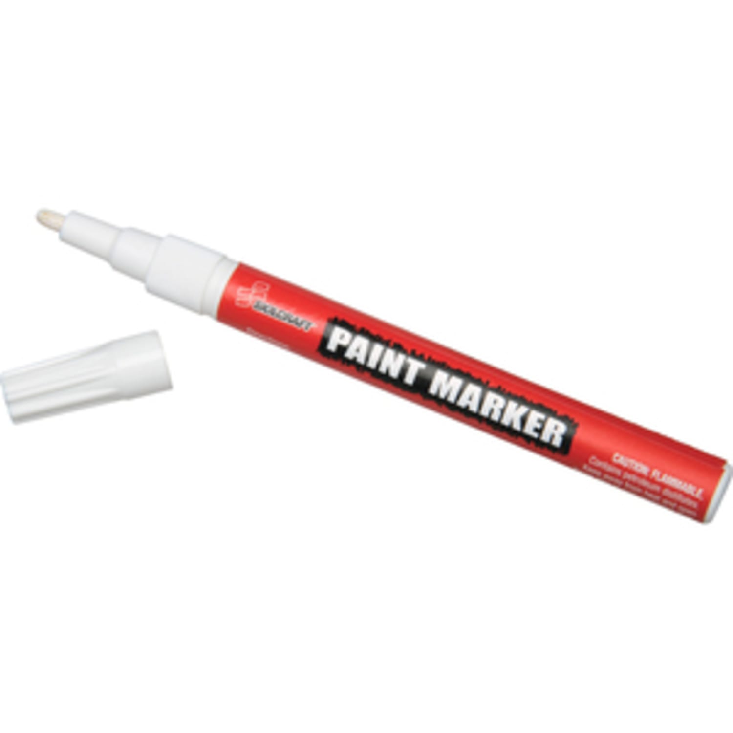 SKILCRAFT Paint Markers, White, Pack Of 12 - Image 3