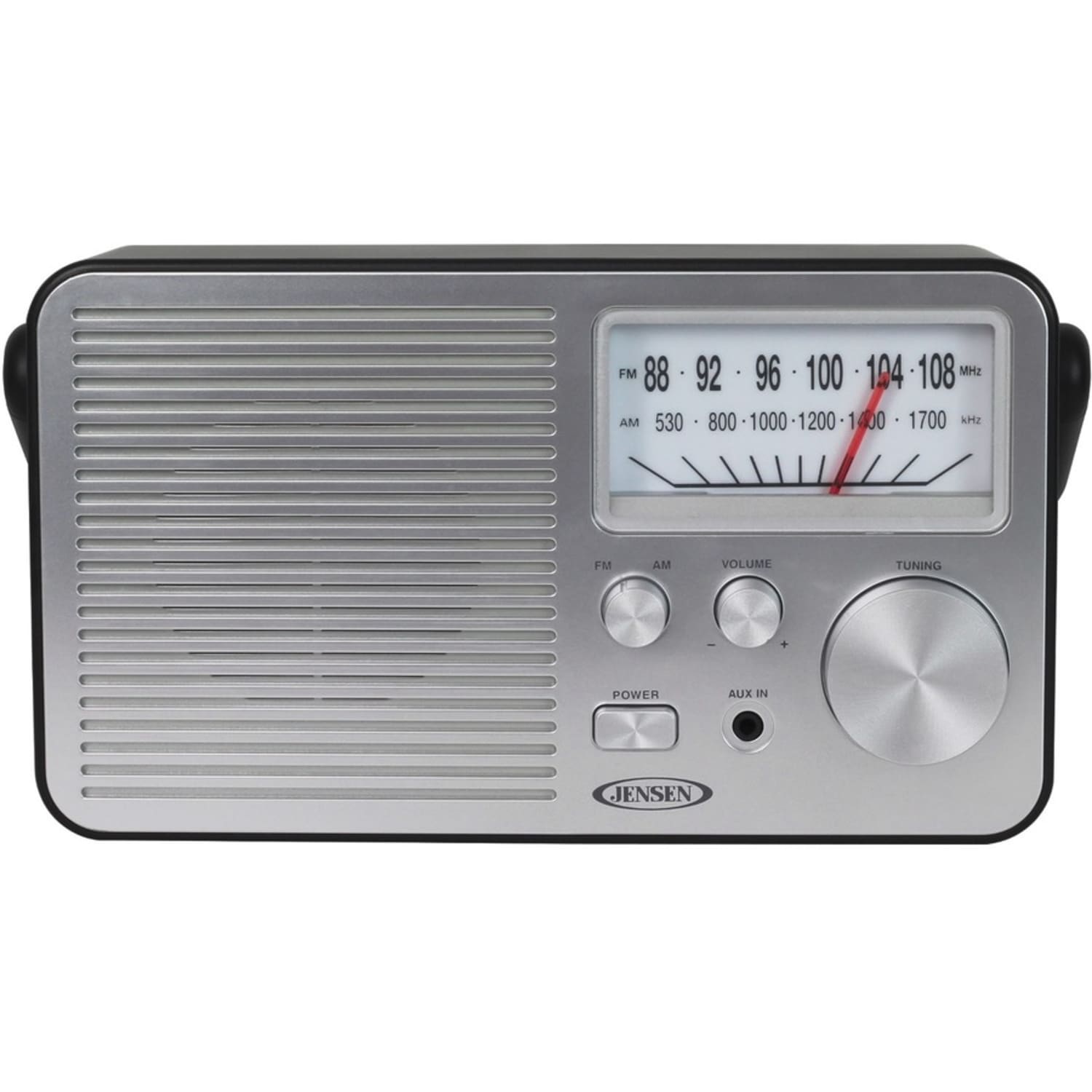 JENSEN Portable AM/FM Radio - 4 x C - Portable - Image 3