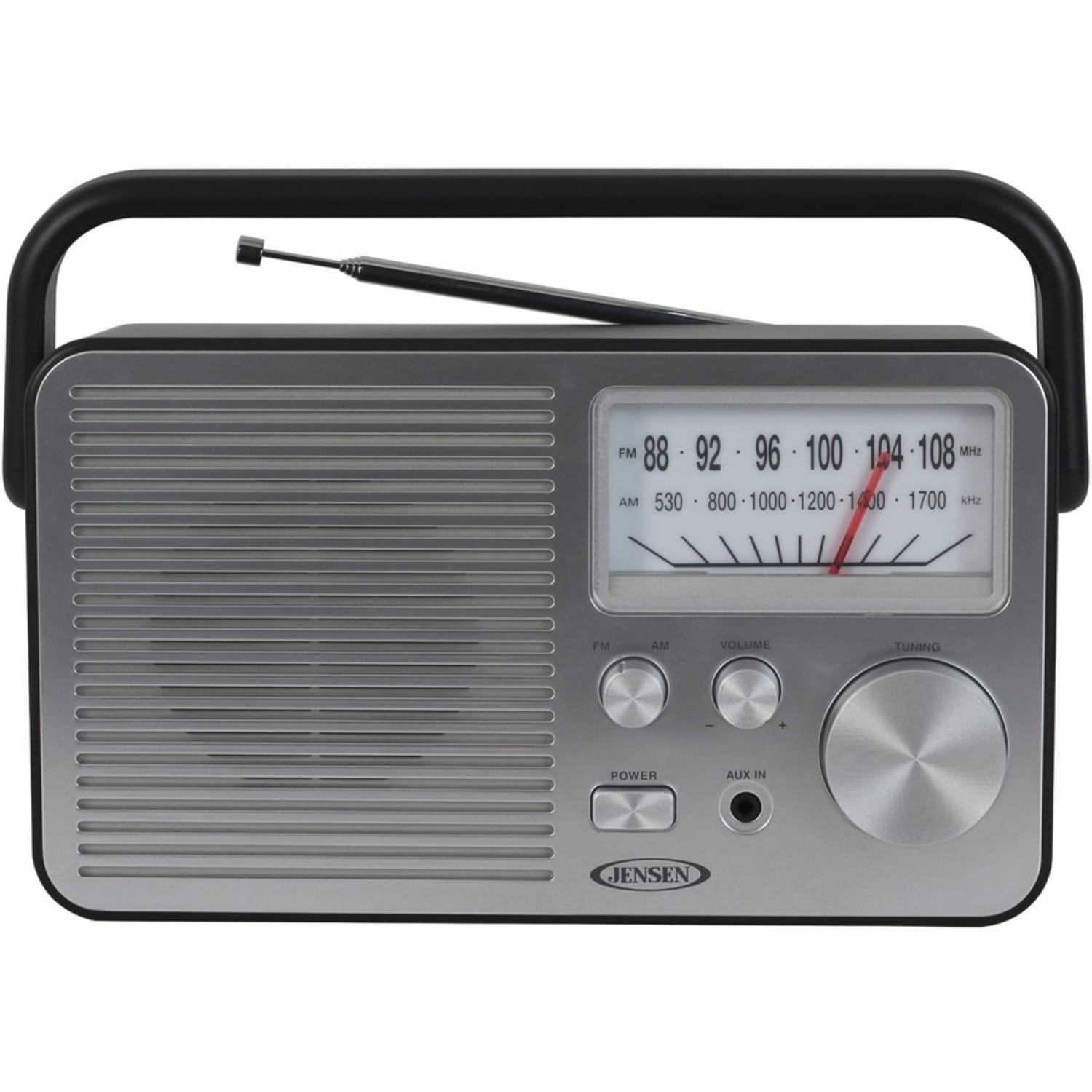 JENSEN Portable AM/FM Radio - 4 x C - Portable - Image 4