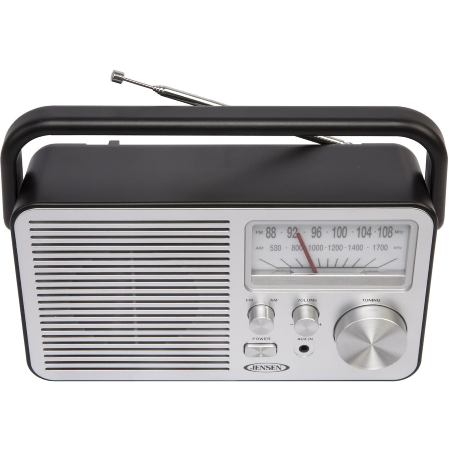JENSEN Portable AM/FM Radio - 4 x C - Portable - Image 5