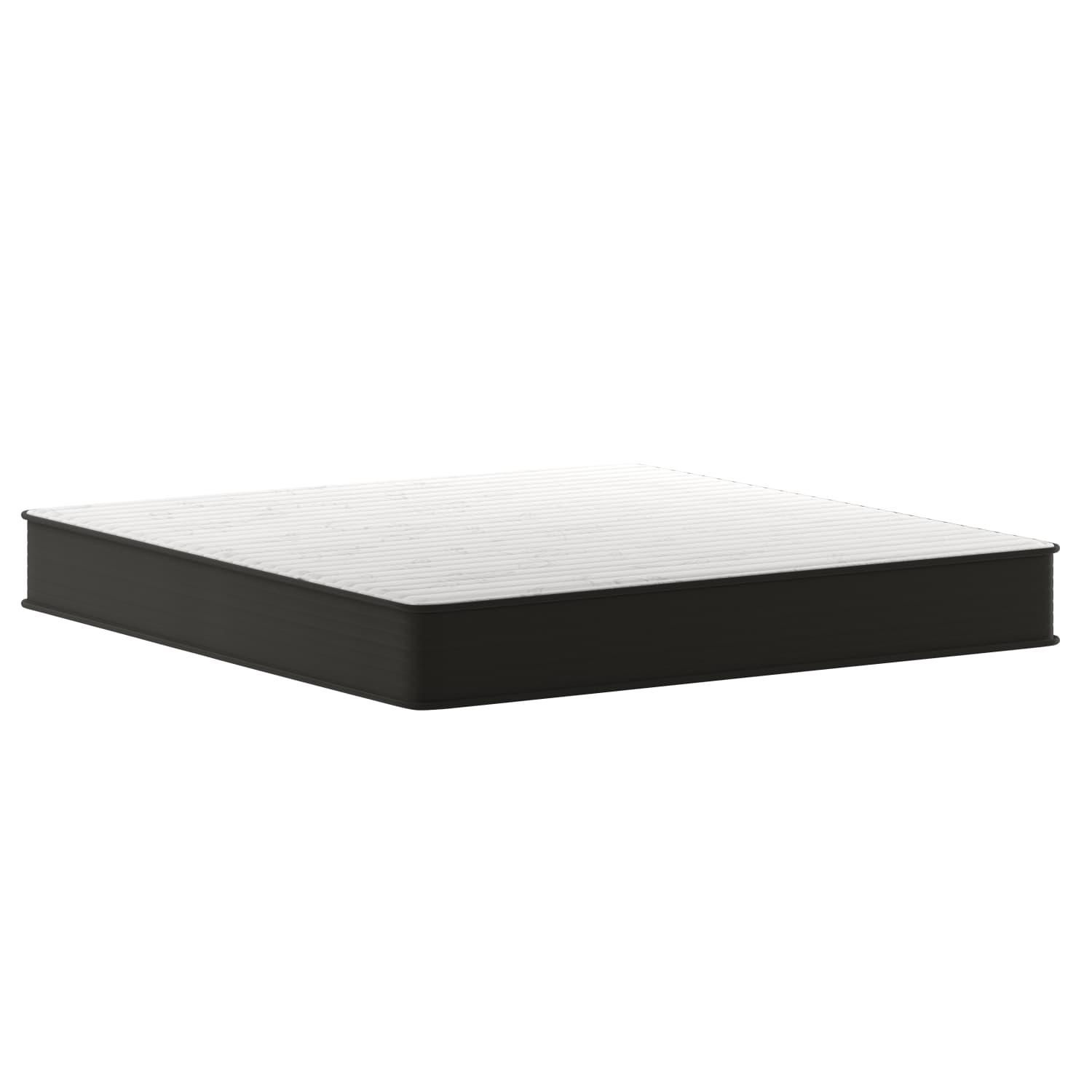 Flash Furniture Dream CertiPur-US Certified Hybrid Mattress, King, 10inH x 76inW x 80inL, White/Gray - Image 3