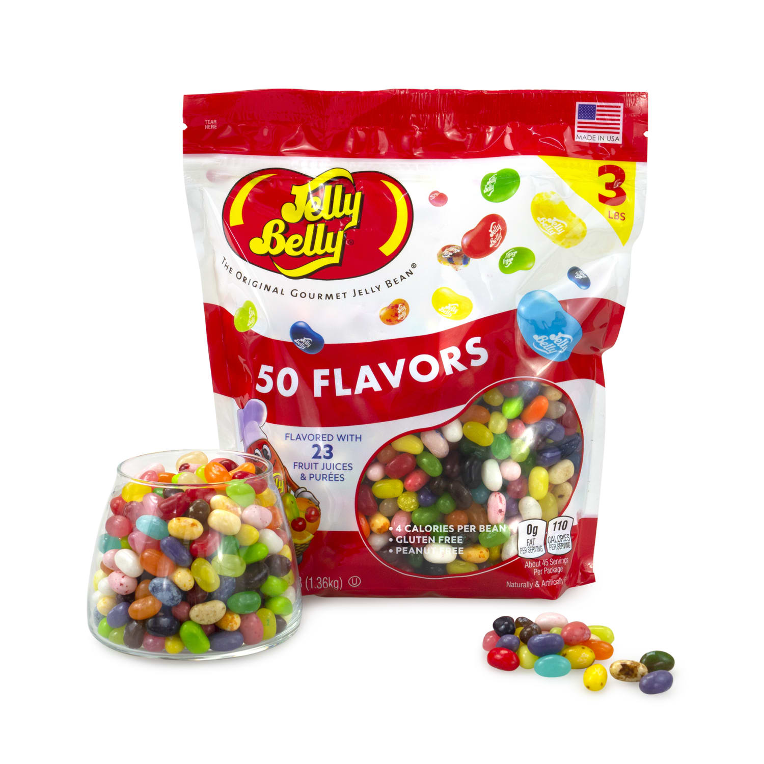 Jelly Belly Jelly Beans 50-Flavor Assortment, 3-Lb Case - Image 6