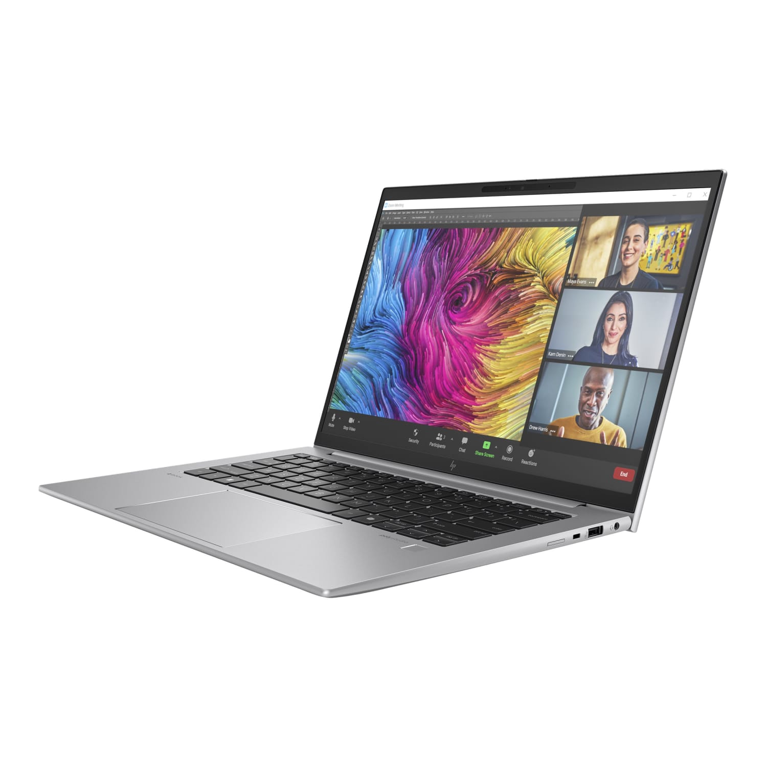 HP ZBook Firefly G11 14in Touchscreen Mobile Workstation - WUXGA - Intel Core Ultra 7 165H - 32 GB - 512 GB SSD - A1RB6UTABA - Image 4