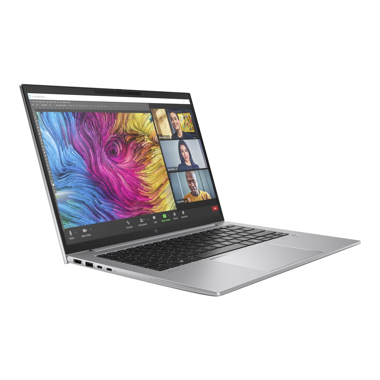 HP ZBook Firefly G11 14in Touchscreen Mobile Workstation - WUXGA - Intel Core Ultra 7 165H - 32 GB - 512 GB SSD - A1RB6UTABA - Image 6