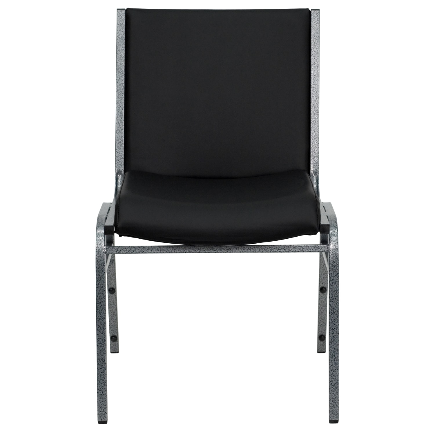 Flash Furniture HERCULES Series Heavy-Duty Stack Chairs, Black, Set Of 4 Chairs - Image 9
