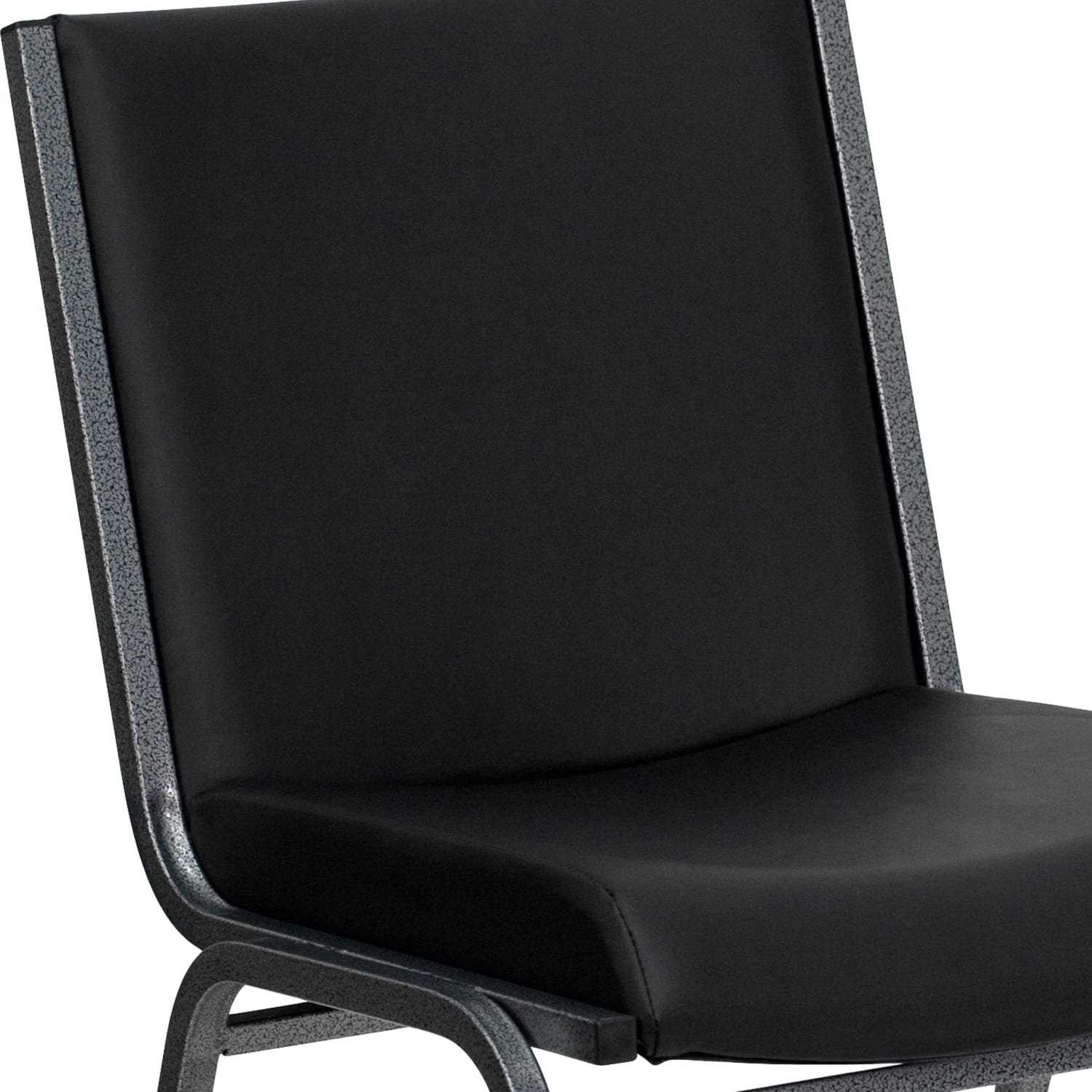 Flash Furniture HERCULES Series Heavy-Duty Stack Chairs, Black, Set Of 4 Chairs - Image 13