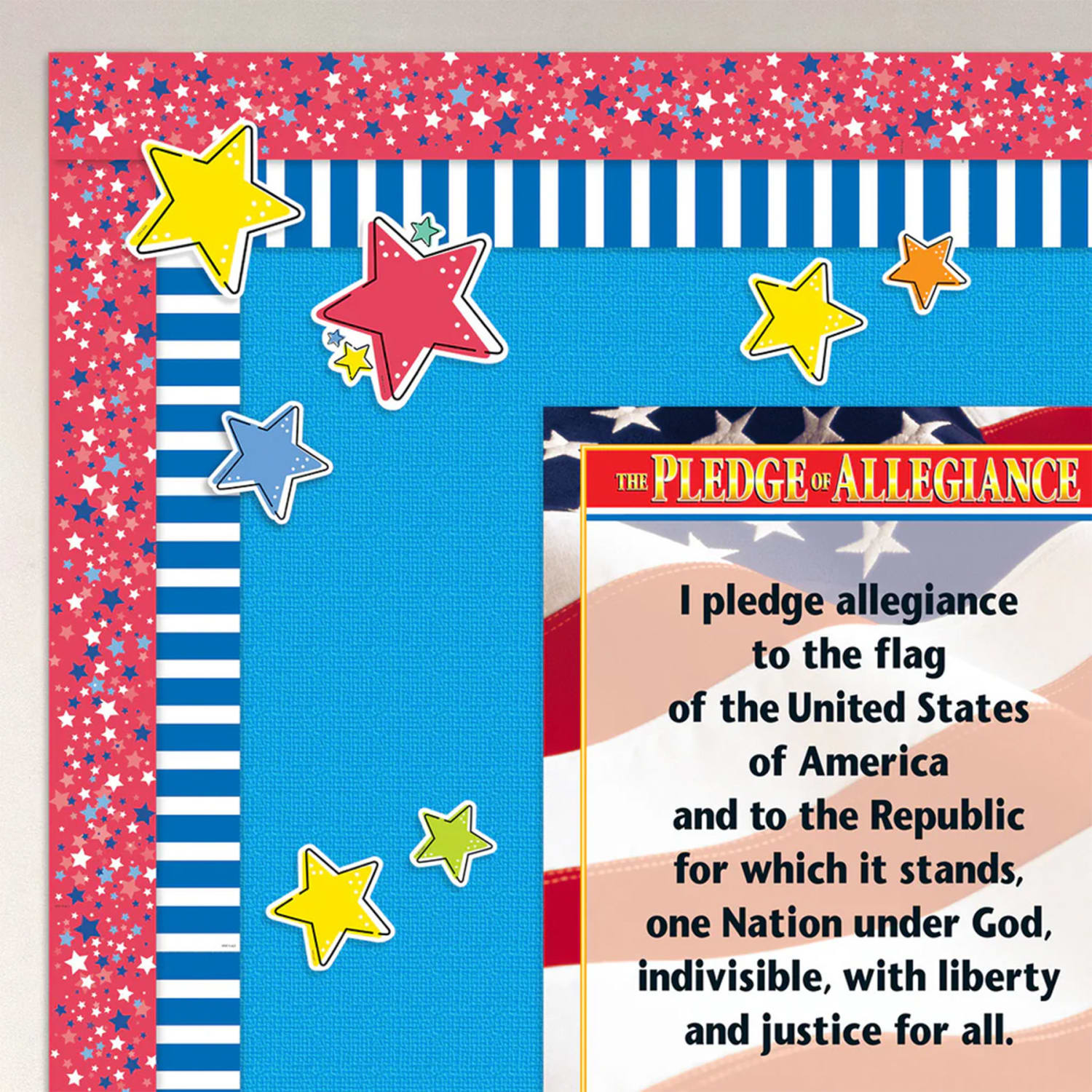 Creative Teaching Press EZ Border, 3in x 24in Strips, Core Decor Patriotic Stars, 48 Feet Per Pack, Set Of 3 Packs - Image 5