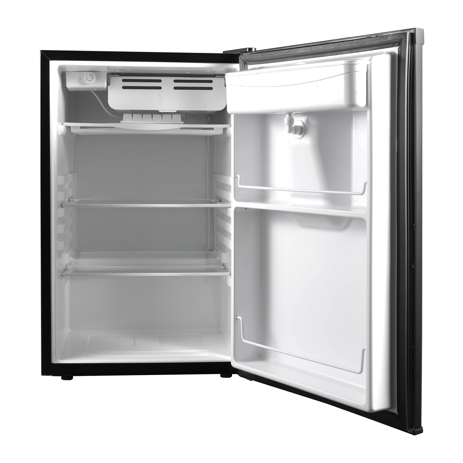 Frigidaire Retro 4.5 Cu Ft Compact Fridge With Built-in Water Dispenser, Black - Image 3