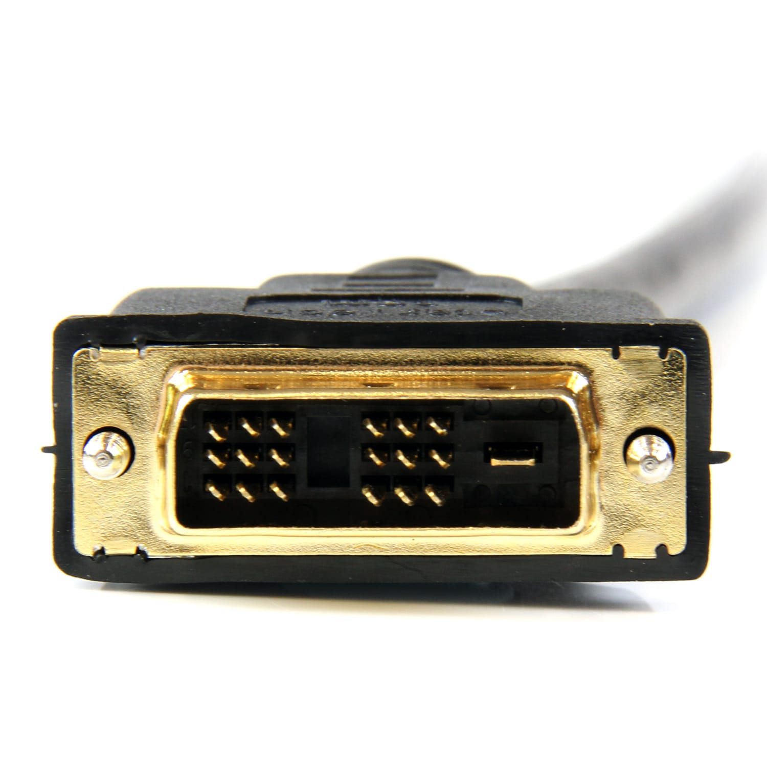 StarTech.com 3 ft HDMI to DVI-D Cable - M/M - 3 ft DVI/HDMI Video Cable for Video Device, TV, Projector, Satellite Receiver, Monitor - First End: 1 x HDMI Male Digital Audio/Video - Second End: 1 x DVI-D Male Digital Video - Shielding - Image 4