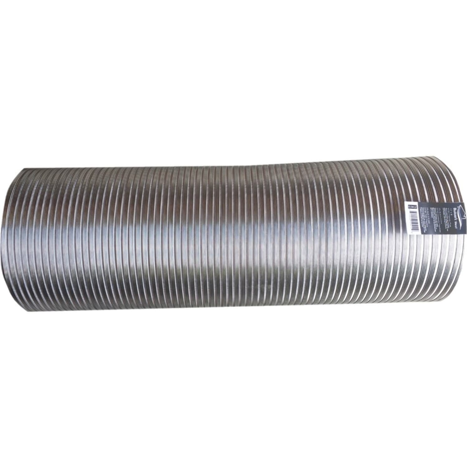 Builders Best Semi-Rigid Aluminum Duct, 8ft (10in dia) - For Vent Hood