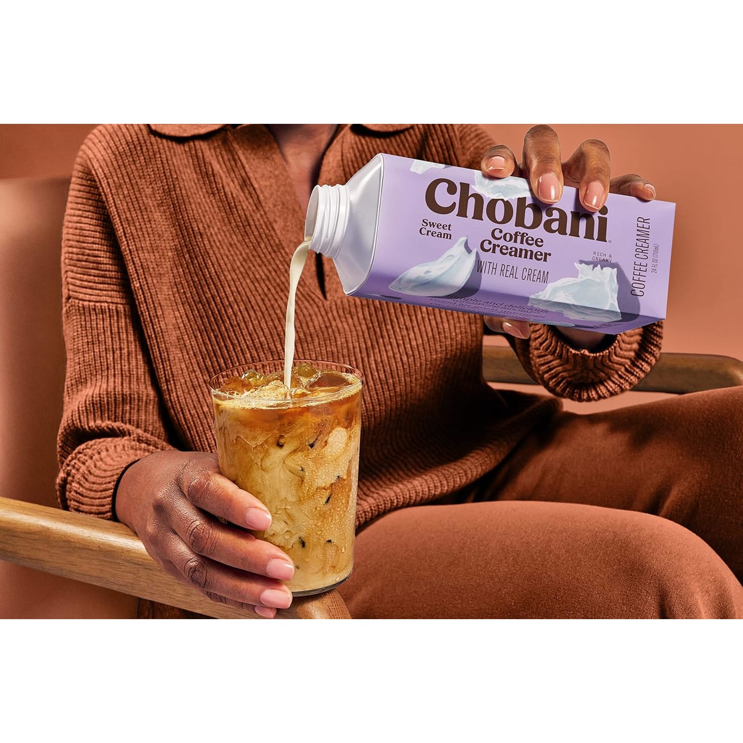 Chobani Sweet Cream Coffee Creamer, 24 Oz, Total Qty 6 - Image 6