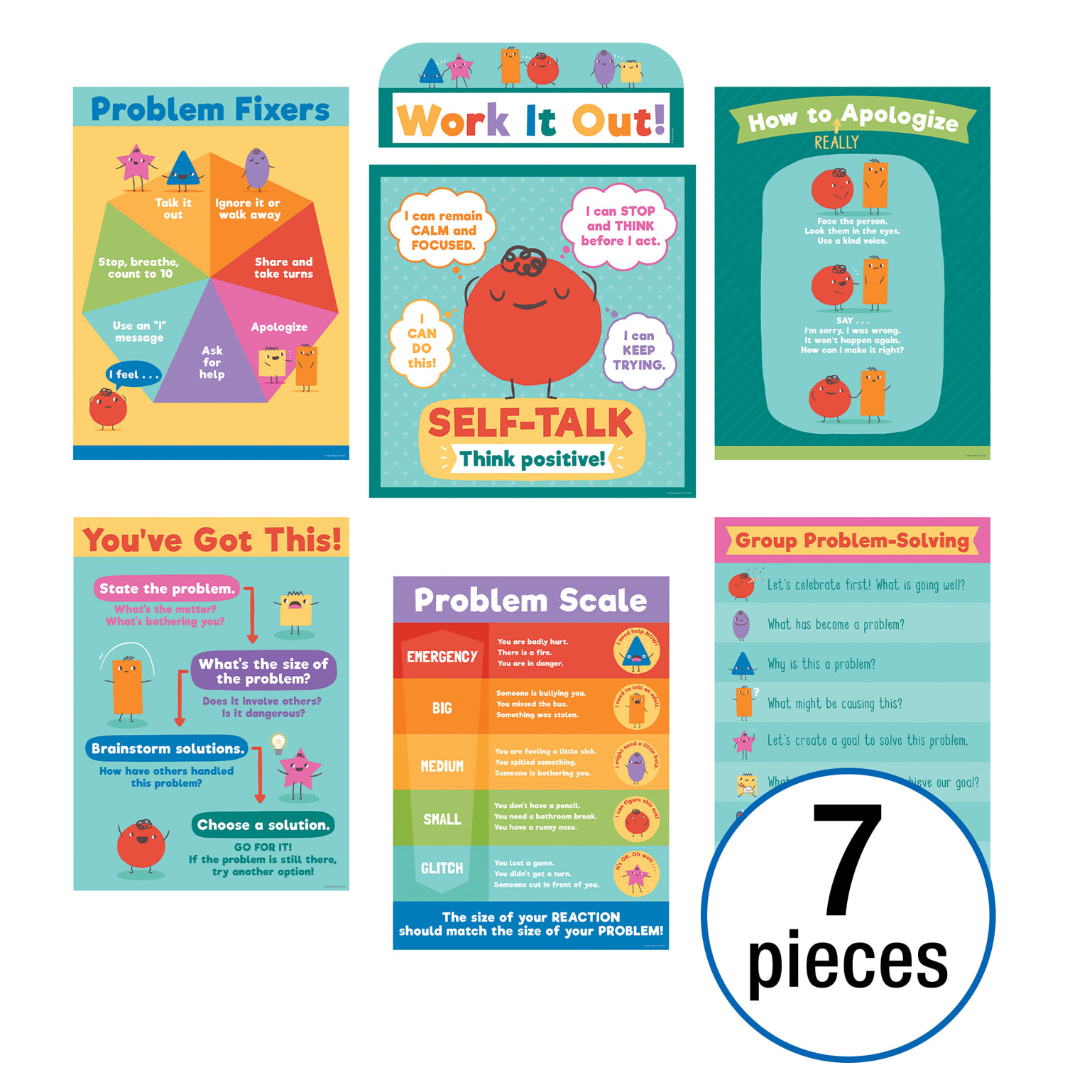 Carson-Dellosa Education Social Problem-Solving 7-Piece Bulletin Board Set - Image 3