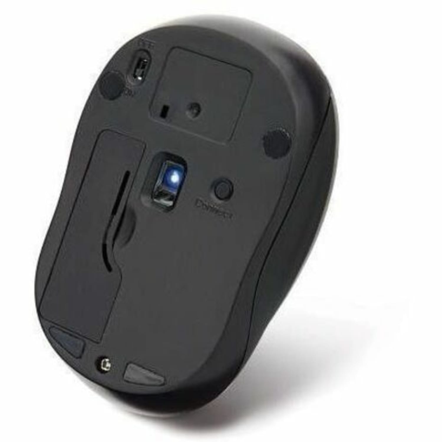 Verbatim Silent Wireless Blue LED Mouse - Graphite - Blue LED/Optical - Wireless - Radio Frequency - Graphite - 99769 - Image 4