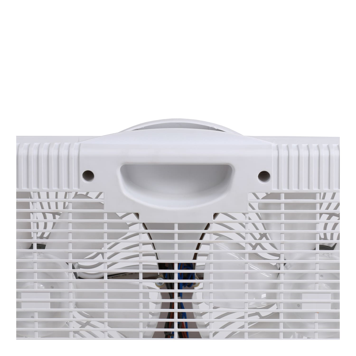 Genesis A1 High-Velocity 9in Window Fan With Thermostat, 12inH x 24inW x 4inD, White - Image 4